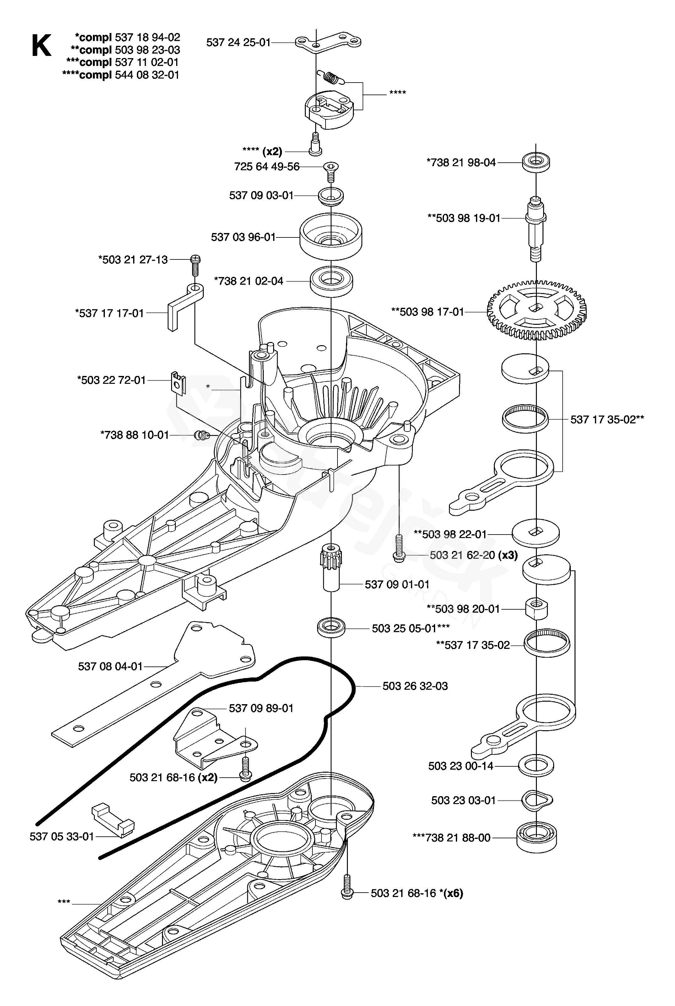 Spare Parts Partlist Hd X Series Hd X Series