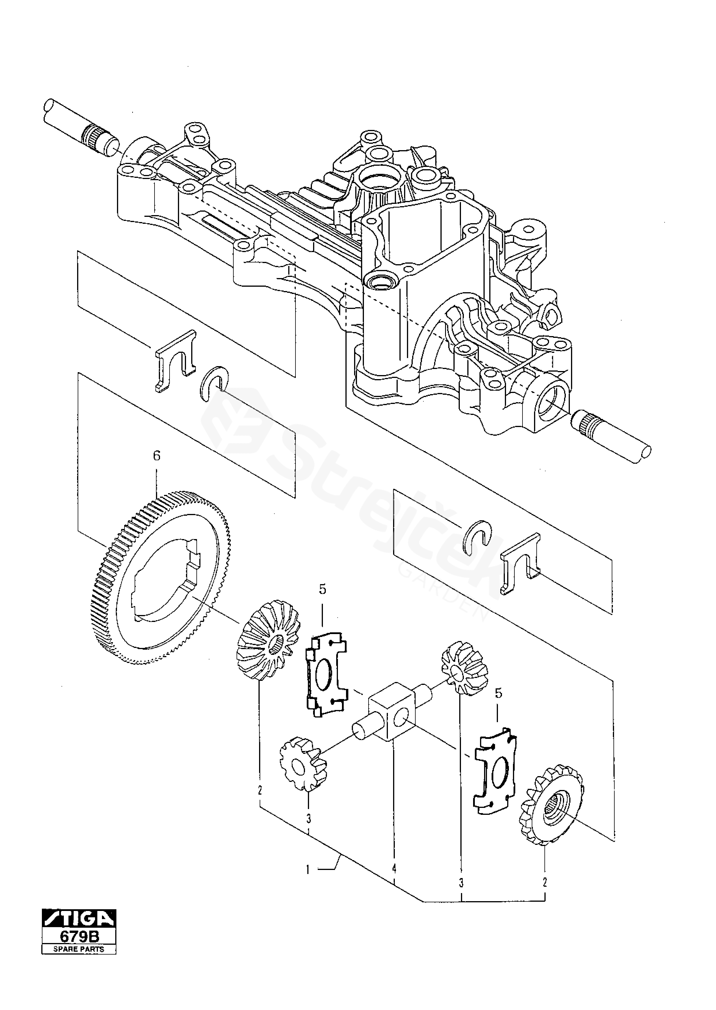 Spare Parts Partlist PARK PRESIDENT HST PARK PRESIDENT HST 1999