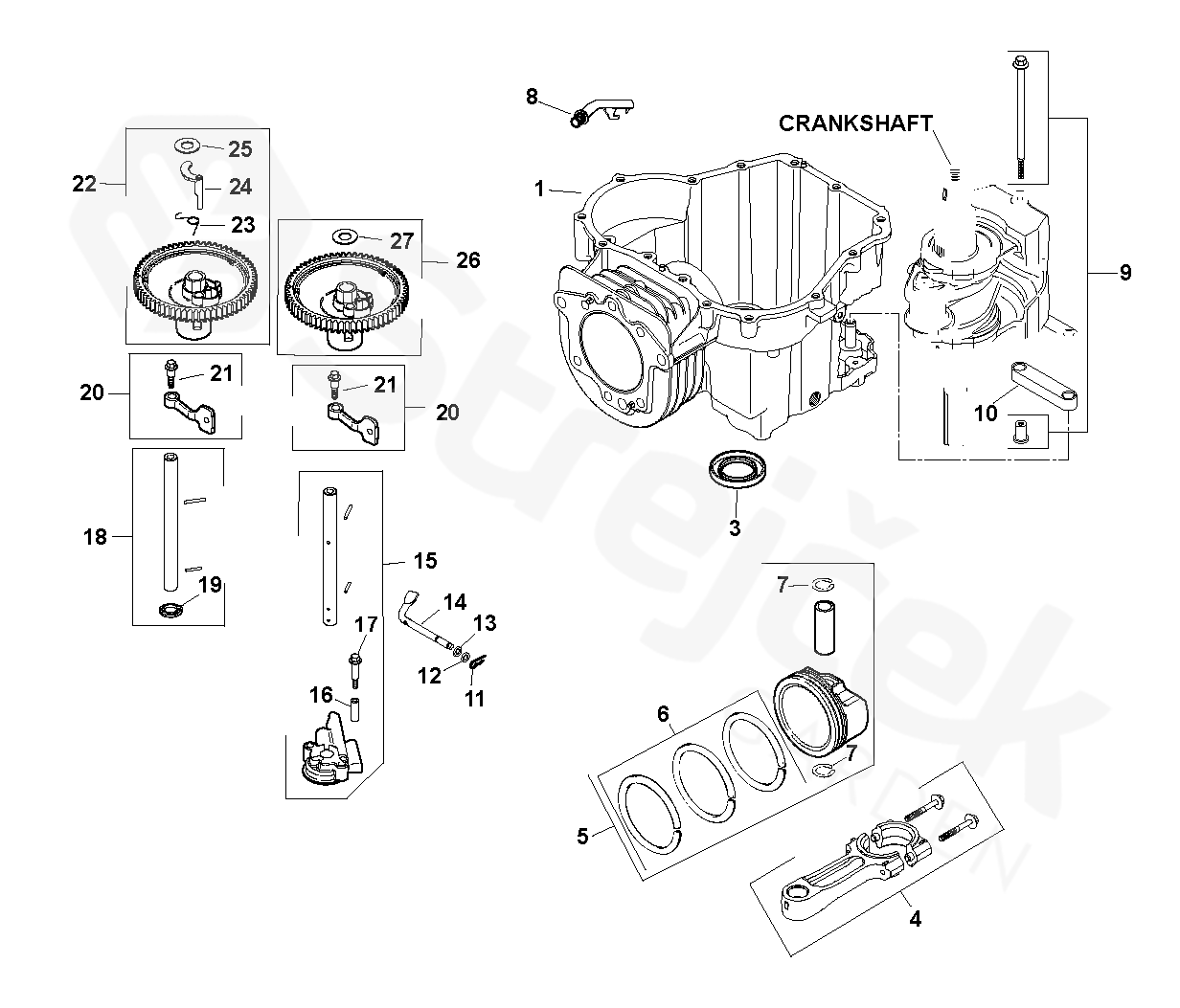 Spare Parts Partlist Kohler Engines Kohler Hp Sv