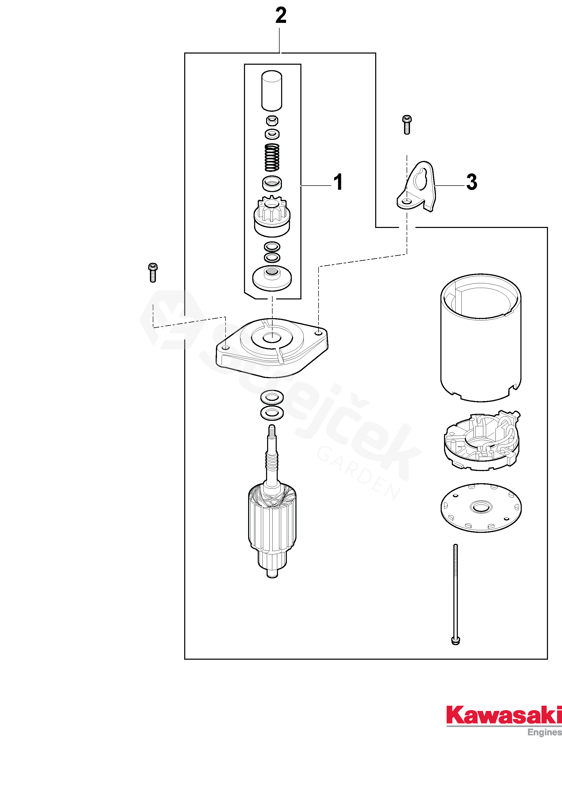 Spare Parts Partlist Pl Hkt Pl Hkt Starter Sgarden Cz