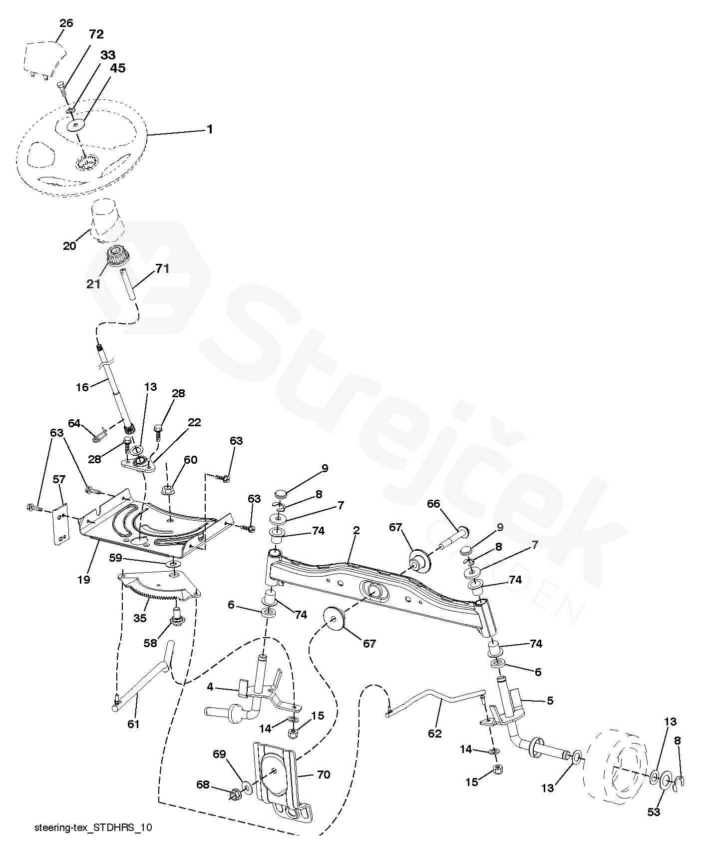 Spare parts - Partlist - SRD17530 SRD17530, 280022, 2011 - 09 ...