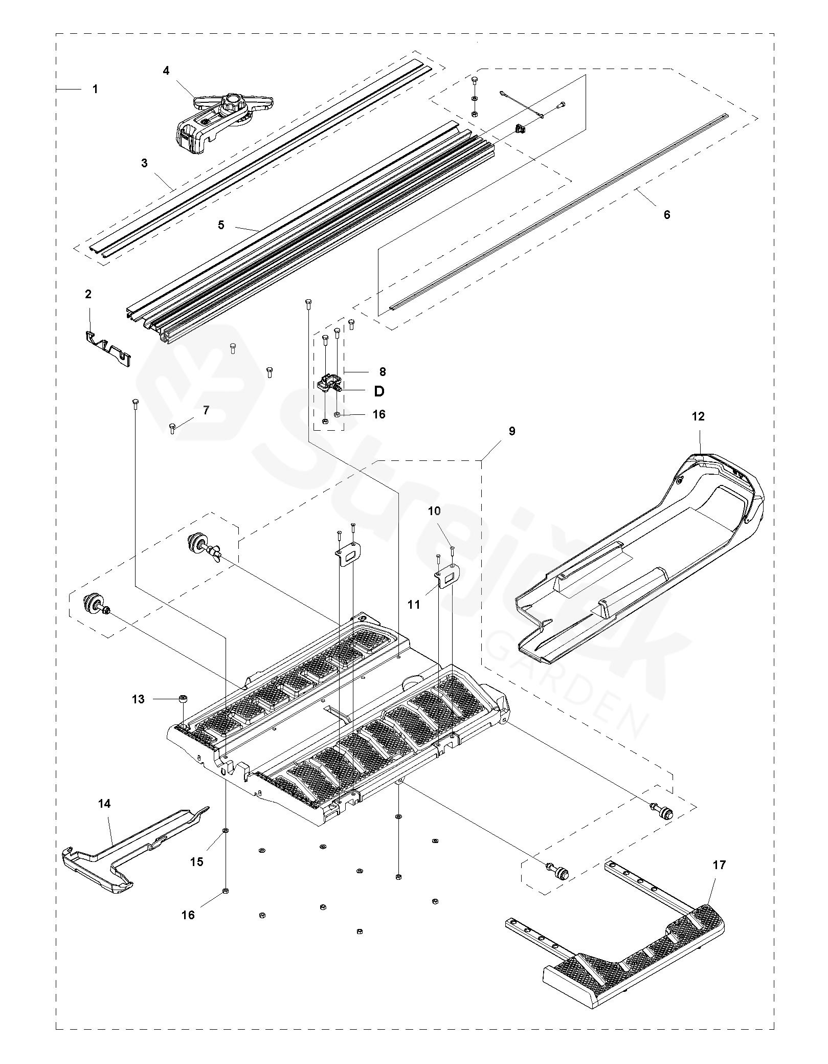 Spare parts - Partlist - TS90 TS90, 2015-07 - CART | sGarden.cz