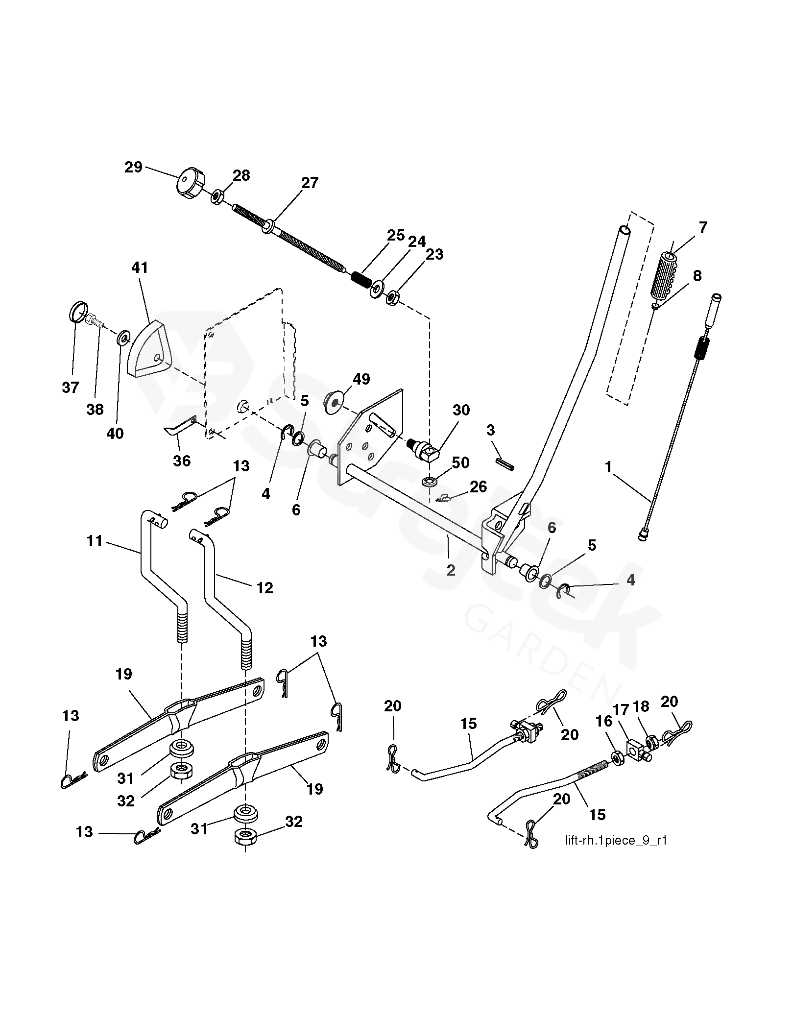 Spare parts - Partlist - CTH171 CTH171, 96061018303, 2008-02 - MOWER ...