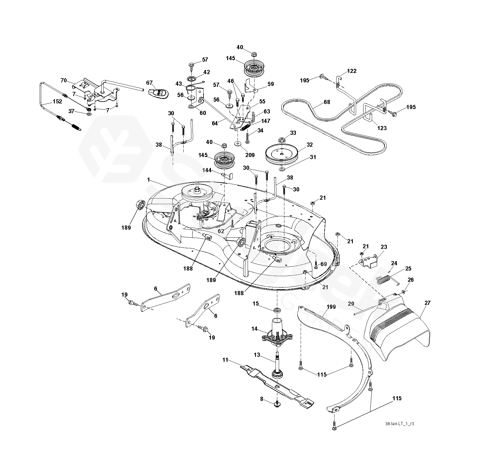 Spare parts - Partlist - LT 2217 A LT 2217 A, 96041003300, 2007-02 ...