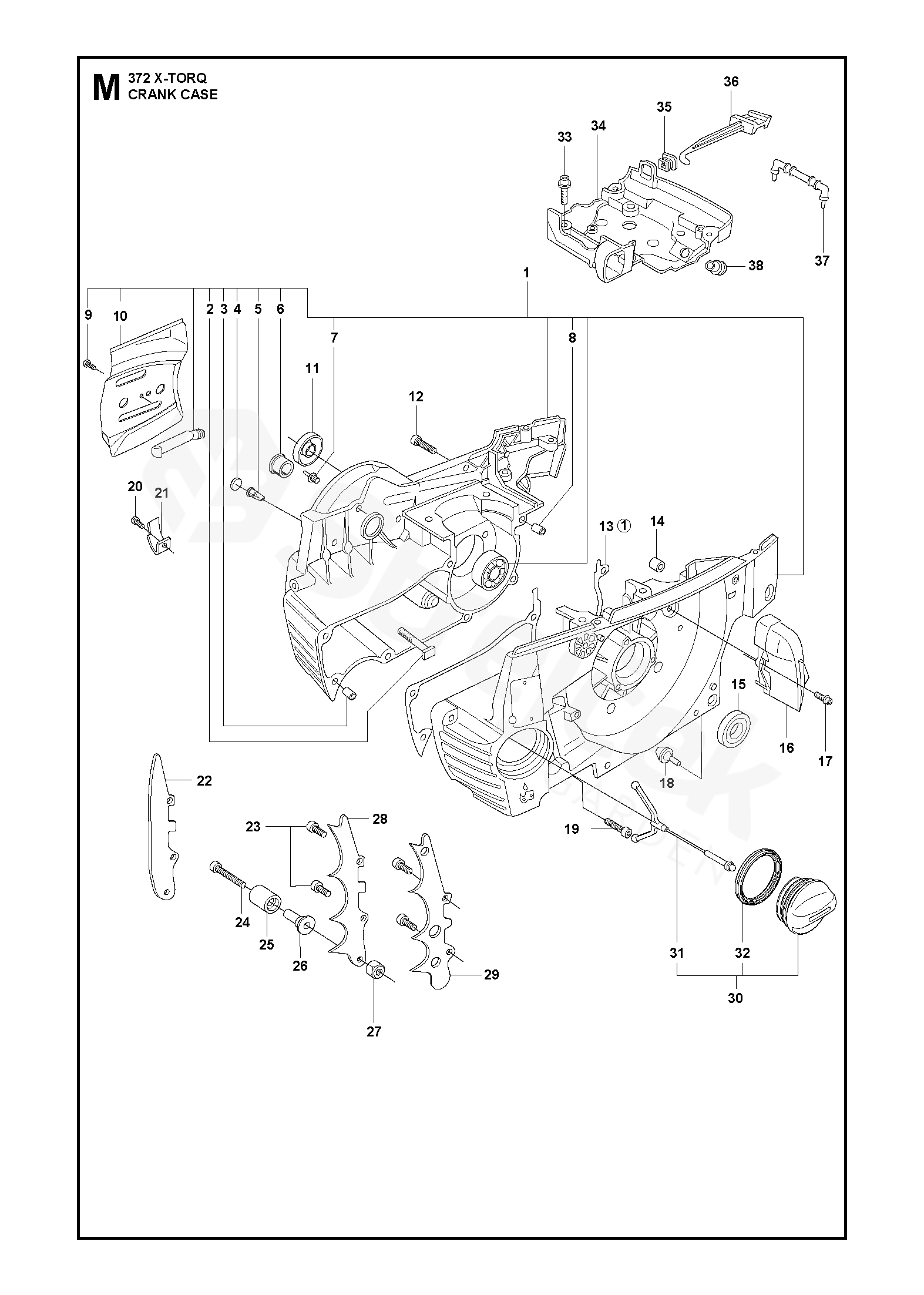 Spare Parts Partlist 372 XP X TORQ 372 XP X TORQ From 2018 04