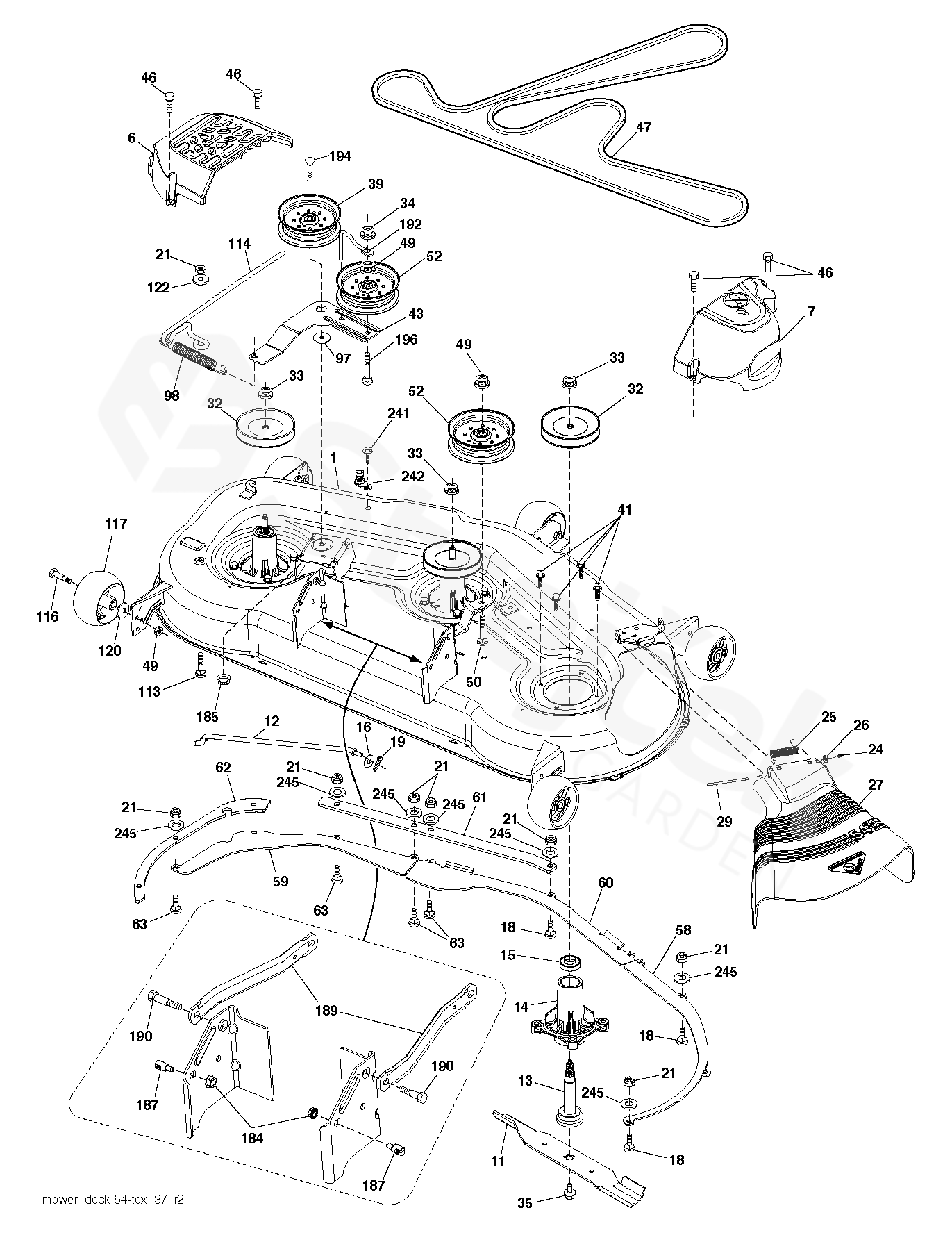 Spare parts - Partlist - GTH264 T GTH264 T, 96041031000, 2012-10 ...