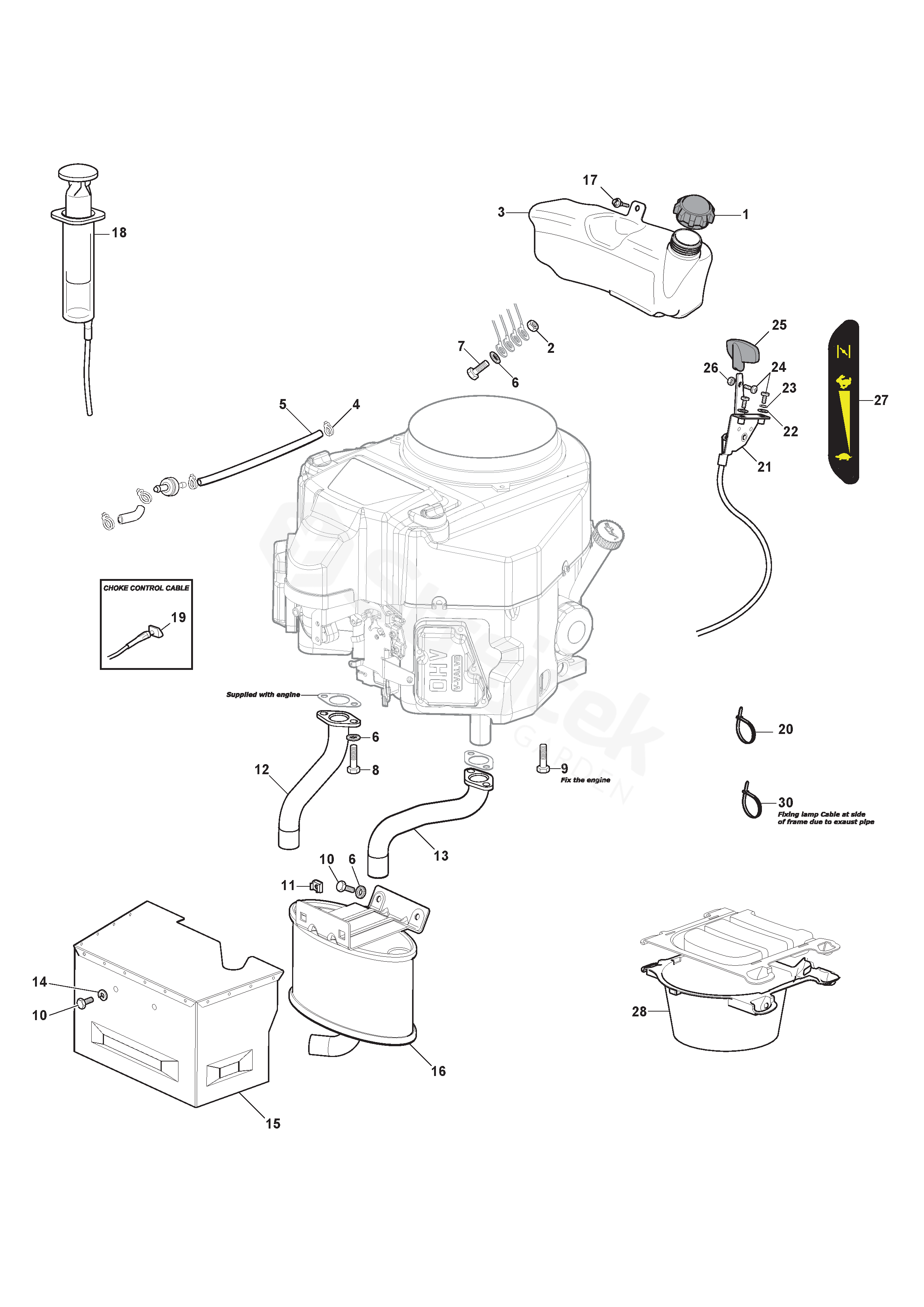 Spare parts - Partlist - SDST 108 Hydro SDST 108 Hydro (2020) - Engine ...