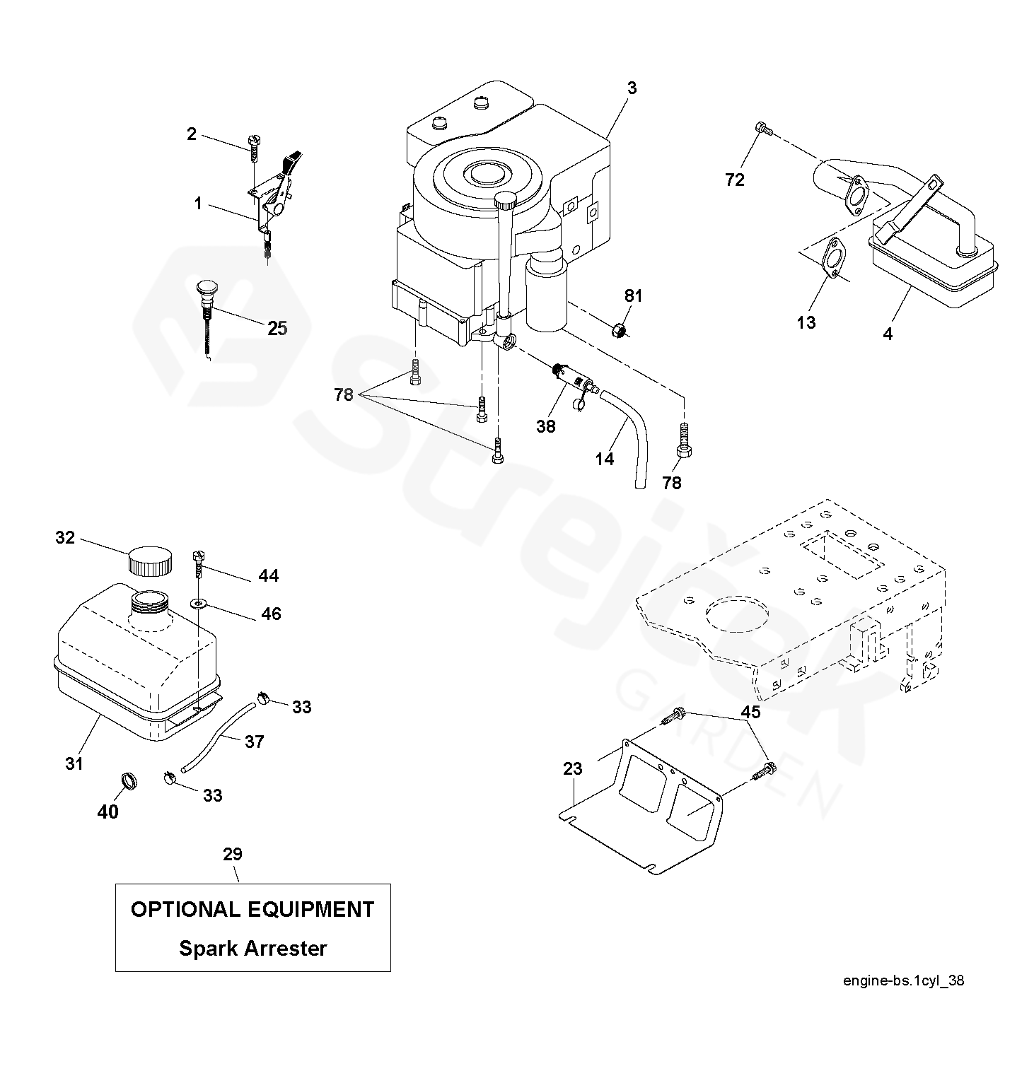 Spare parts - Partlist - P11597 P11597, 96011019304, 2009-06 - ENGINE ...