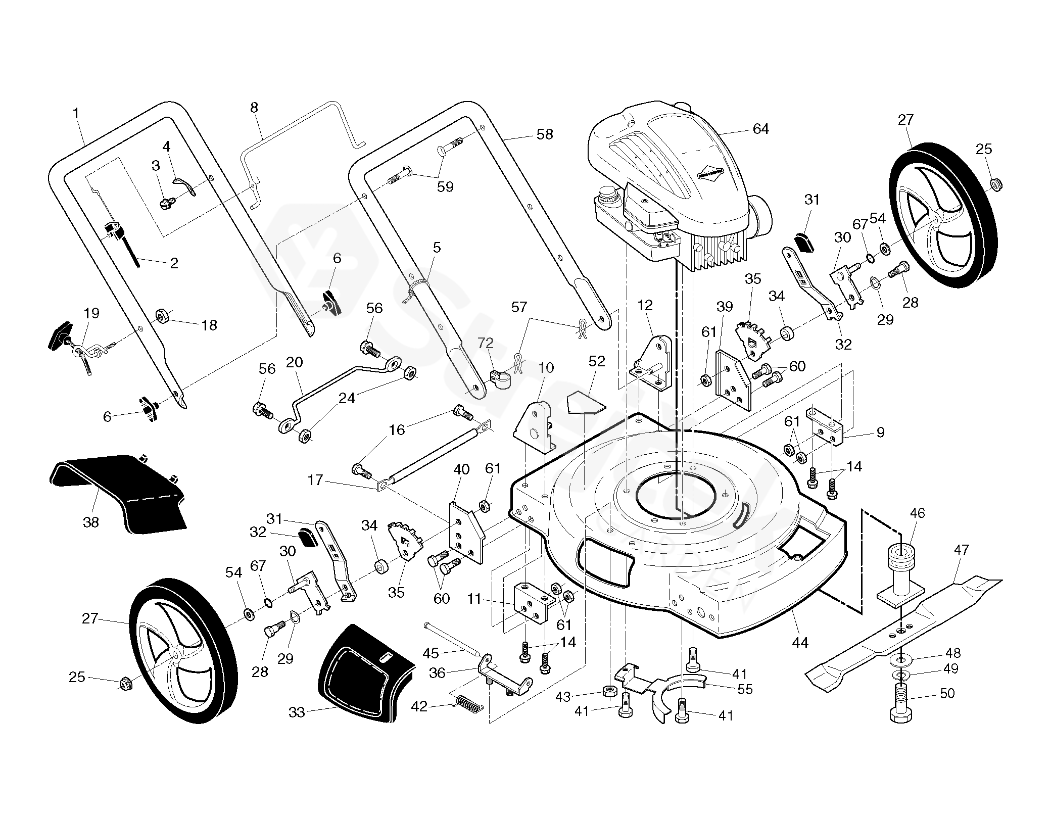 Spare parts - Partlist - P56-550SMDW P56-550SMDW, 96121001606, 2011-11 ...