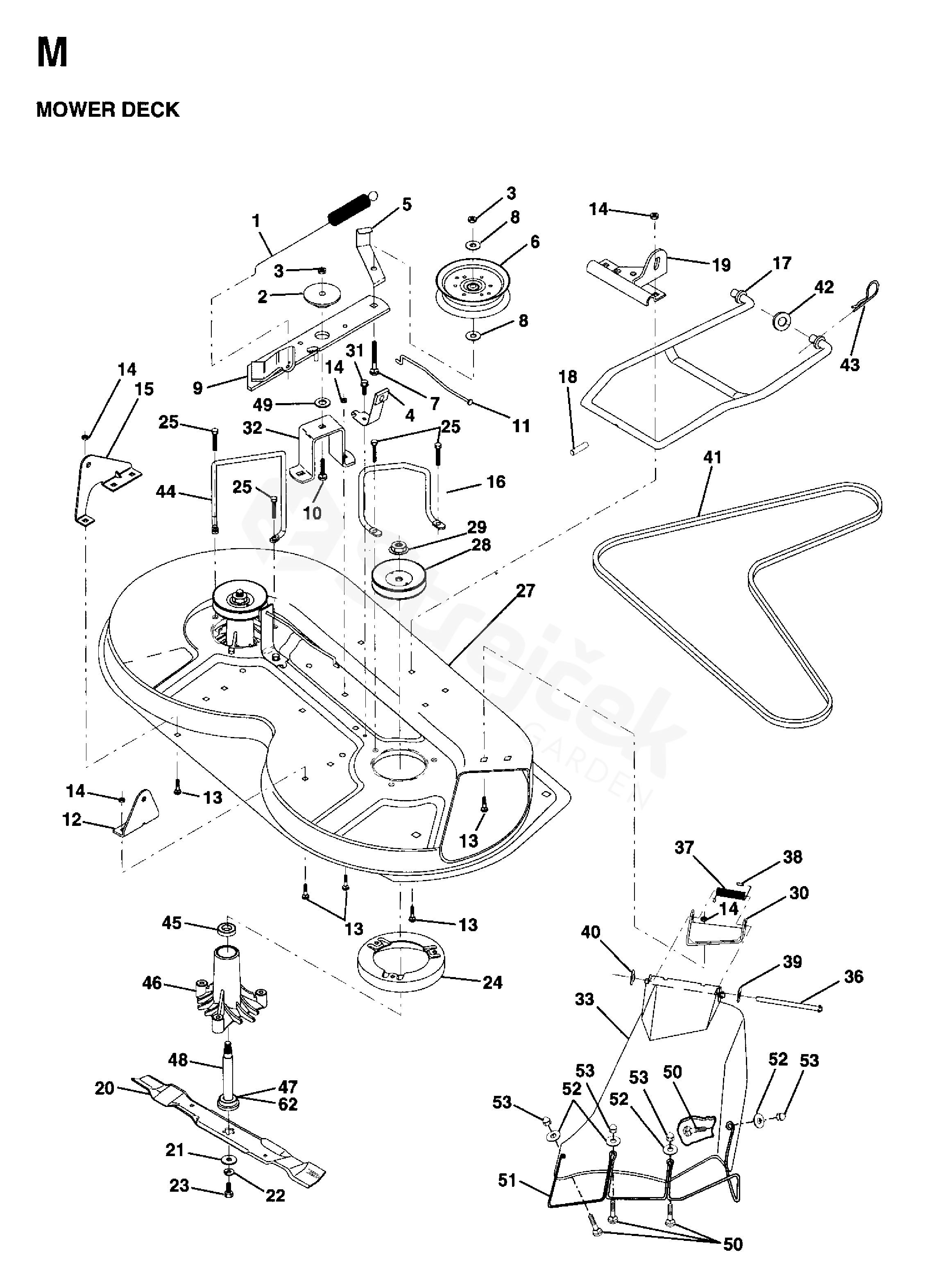 Spare Parts - Partlist - Lr 12 Lr 12, 36, 954003411, 1997-04 - Mower 