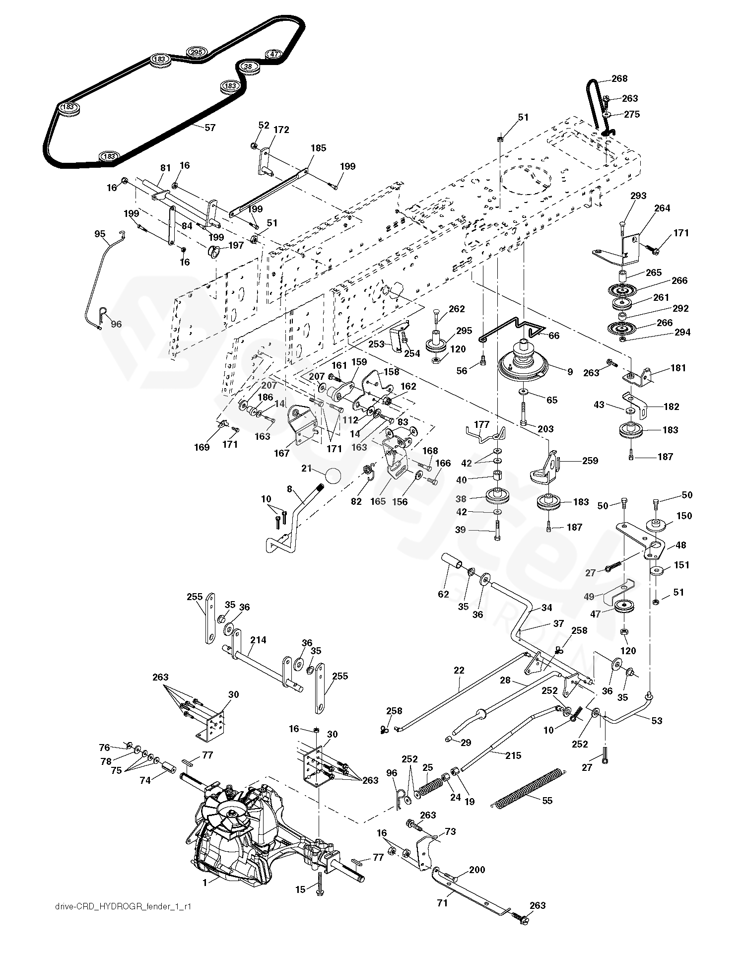 Spare parts - Partlist - GARDOL 15107HRB GARDOL 15107HRB, 96061022102 ...