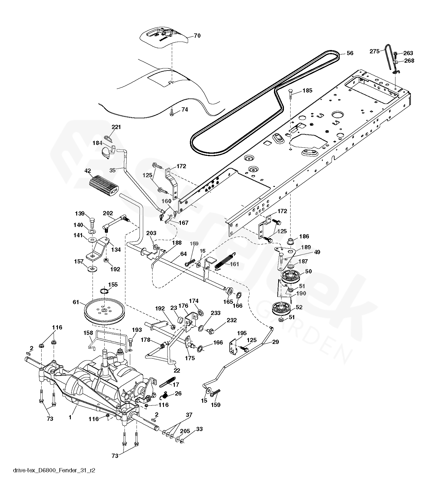 Spare parts - Partlist - P125107 P125107, 96041001201, 2010-01 - DRIVE ...