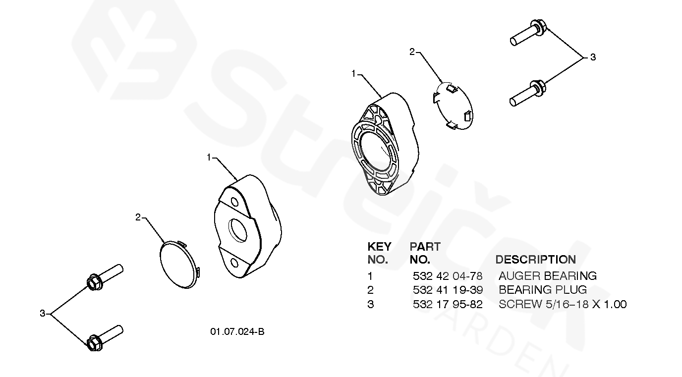 Spare parts - Partlist - SB270 SB270, 96191000612, 2010-01 - AUGER