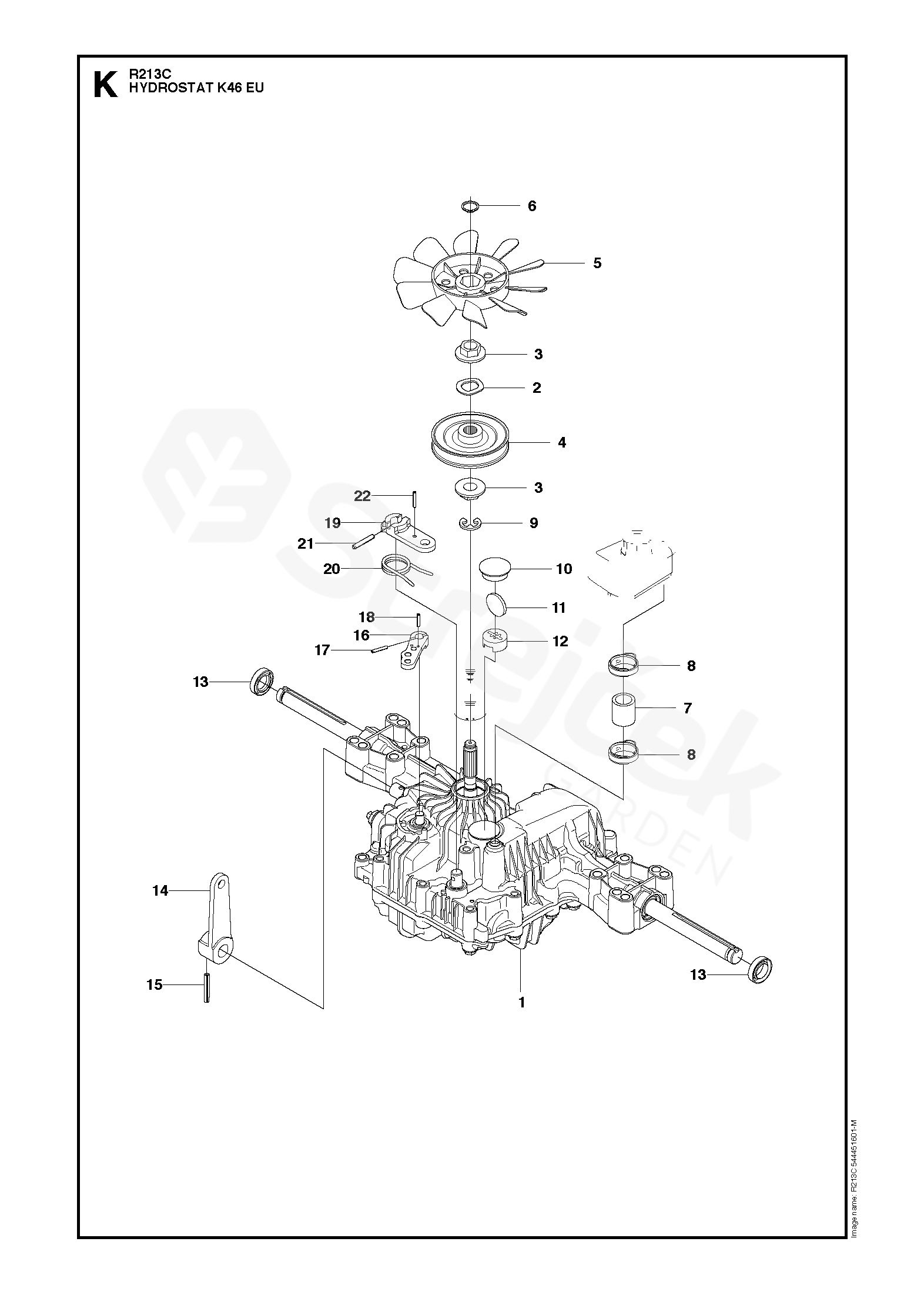 Spare parts - Partlist - R213 C R213 C, 966756901, 2012 - TRANSMISSION ...