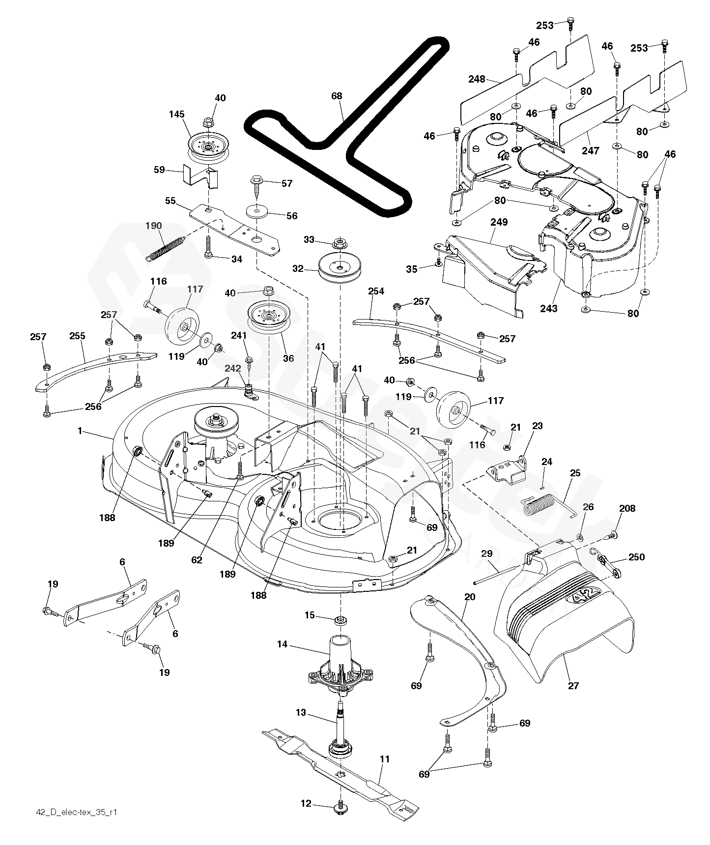 Spare parts - Partlist - TS 243 TS 243, 96041037901, 2015-07 - MOWER ...