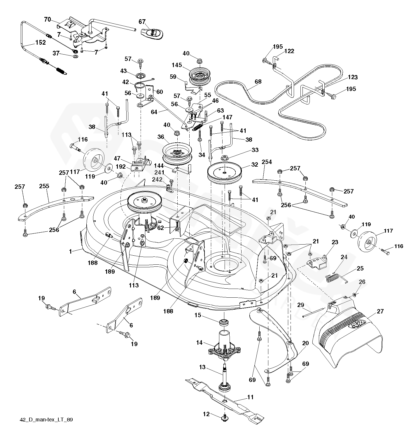 Spare parts - Partlist - YTH18542 YTH18542, 96045006000, 2017-06 ...