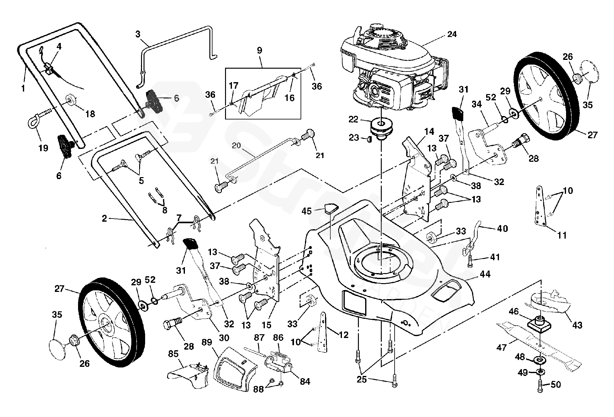 Spare parts - Partlist - PP5553HW3F PP5553HW3F, 964770300, 2010-06 ...