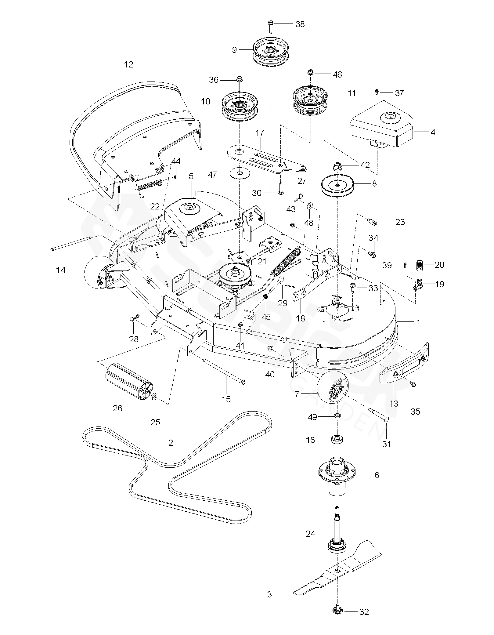 Spare parts - Partlist - Z 248F Z 248F, 970458901-01, 2020-10 - MOWER ...