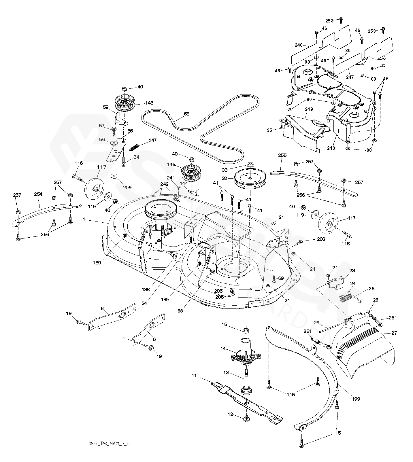 Spare parts - Partlist - TS 238 TS 238, 96041036902, 2015-07 - MOWER ...