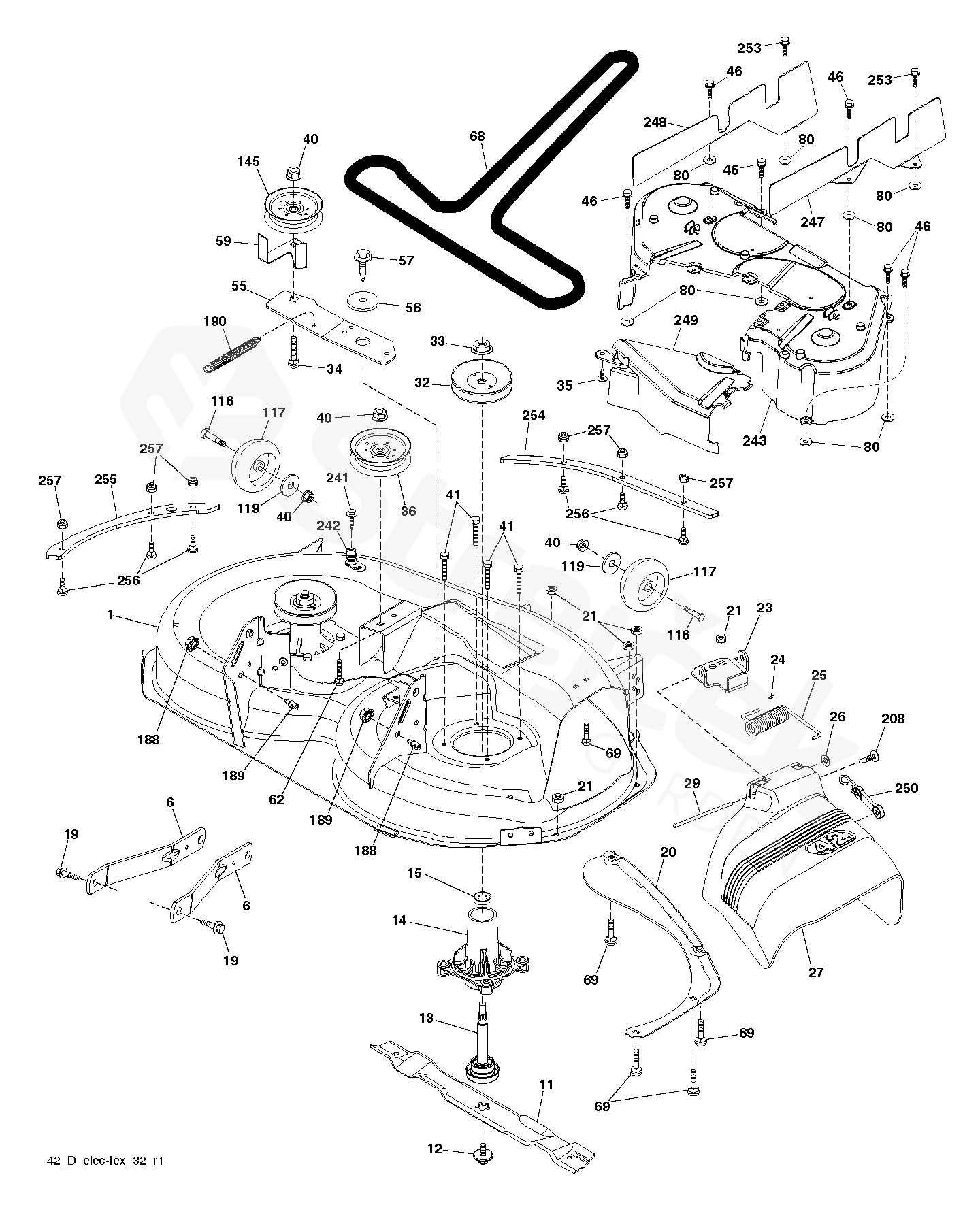 Spare parts - Partlist - TS 243 TS 243, 96041037900, 2014-08 - MOWER ...