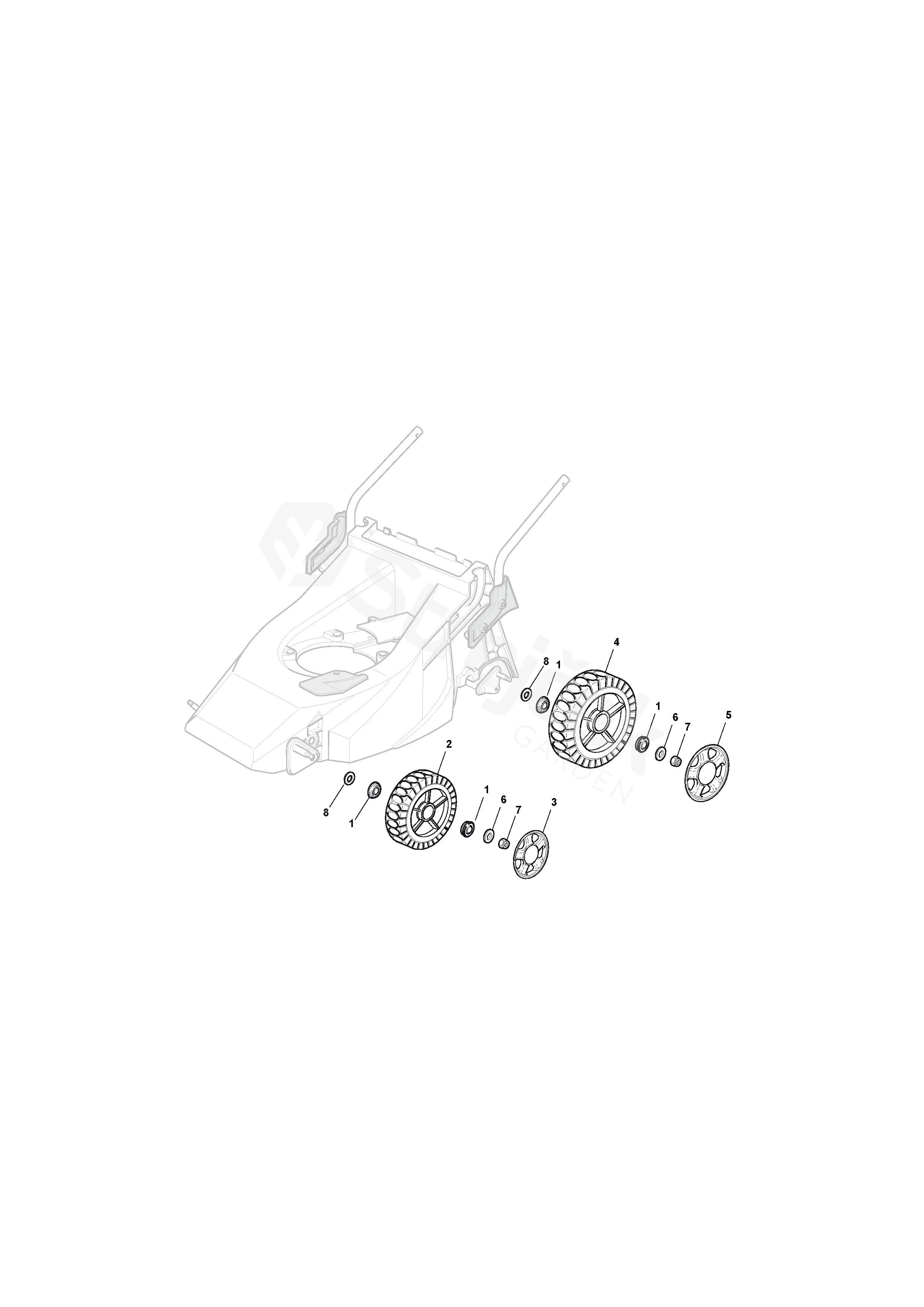 Spare parts Partlist XP 50 HS XP 50 HS (2008) [296506098/SP7