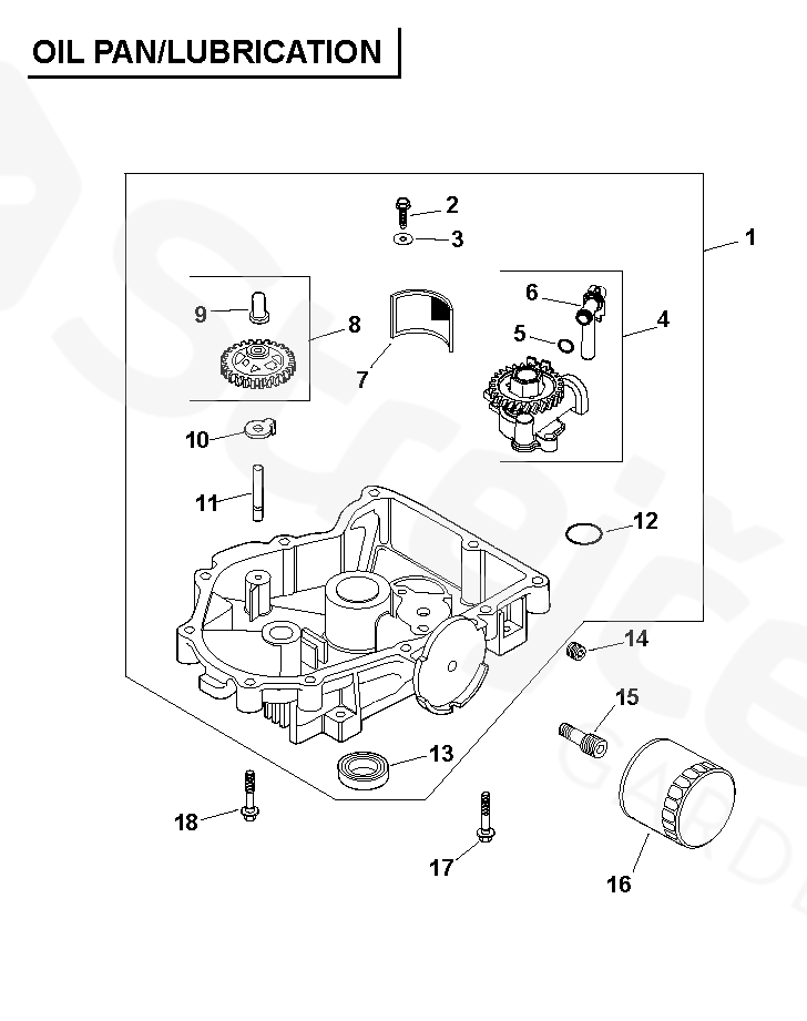 Spare parts Partlist KOHLER ENGINES KOHLER COMMAND 26 HP, CV730