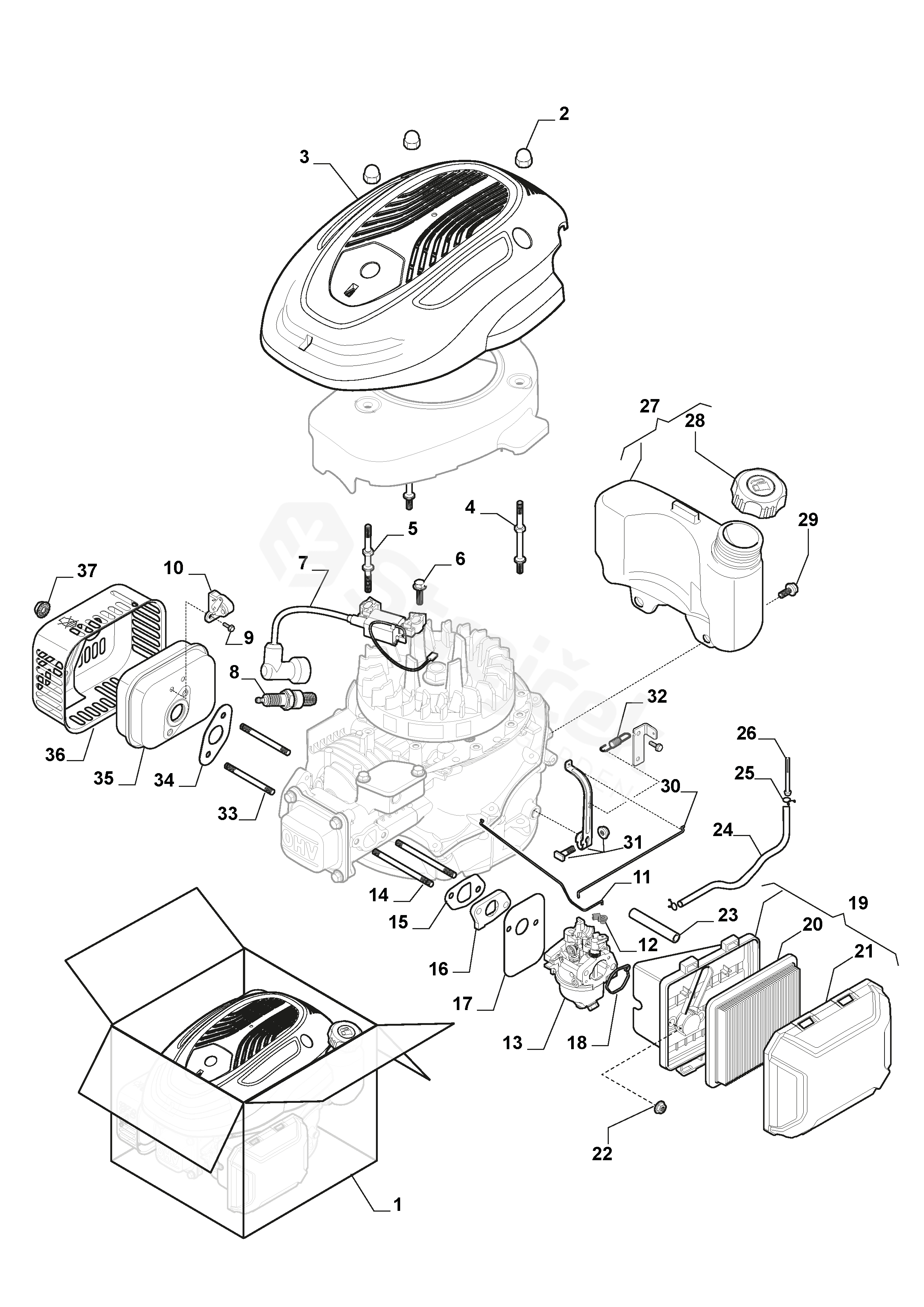 Spare Parts - Partlist - S481 Pd Ls S481 Pd Ls (2020) - Engine 