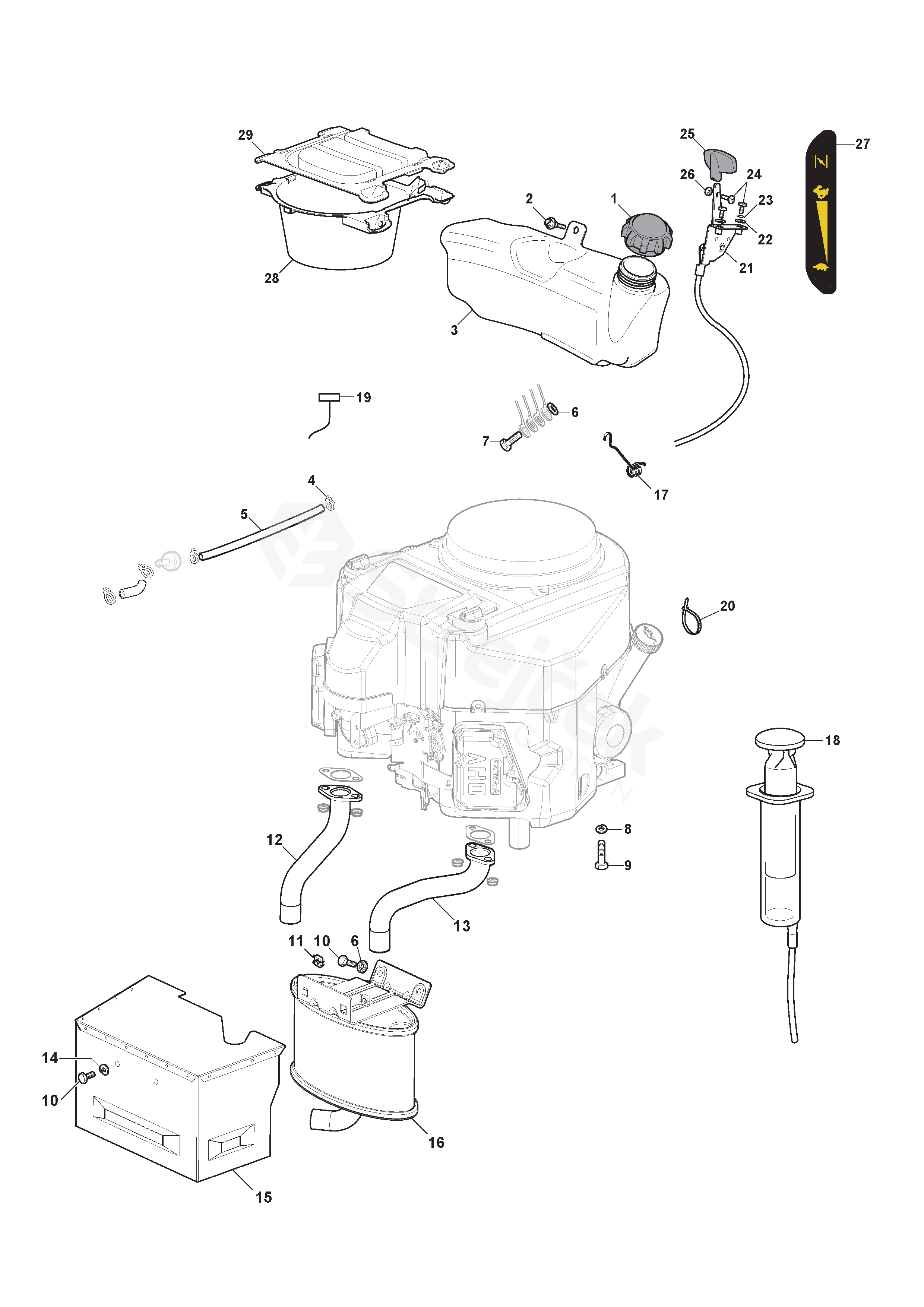 Spare parts - Partlist - TORNADO 3108 HW TORNADO 3108 HW (2017 ...