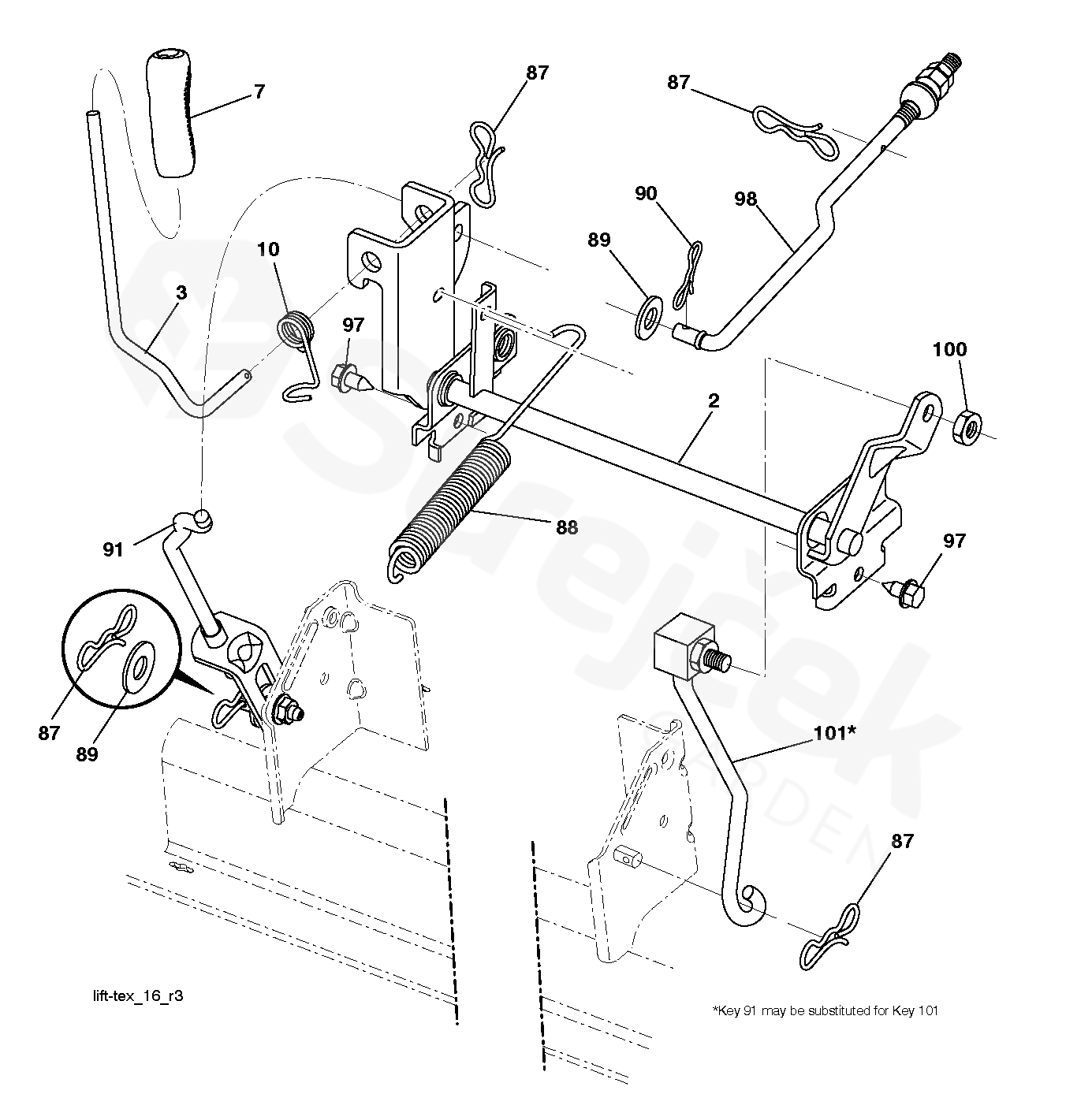 Spare parts - Partlist - P180107H P180107H, 96041001603, 2010-03 ...