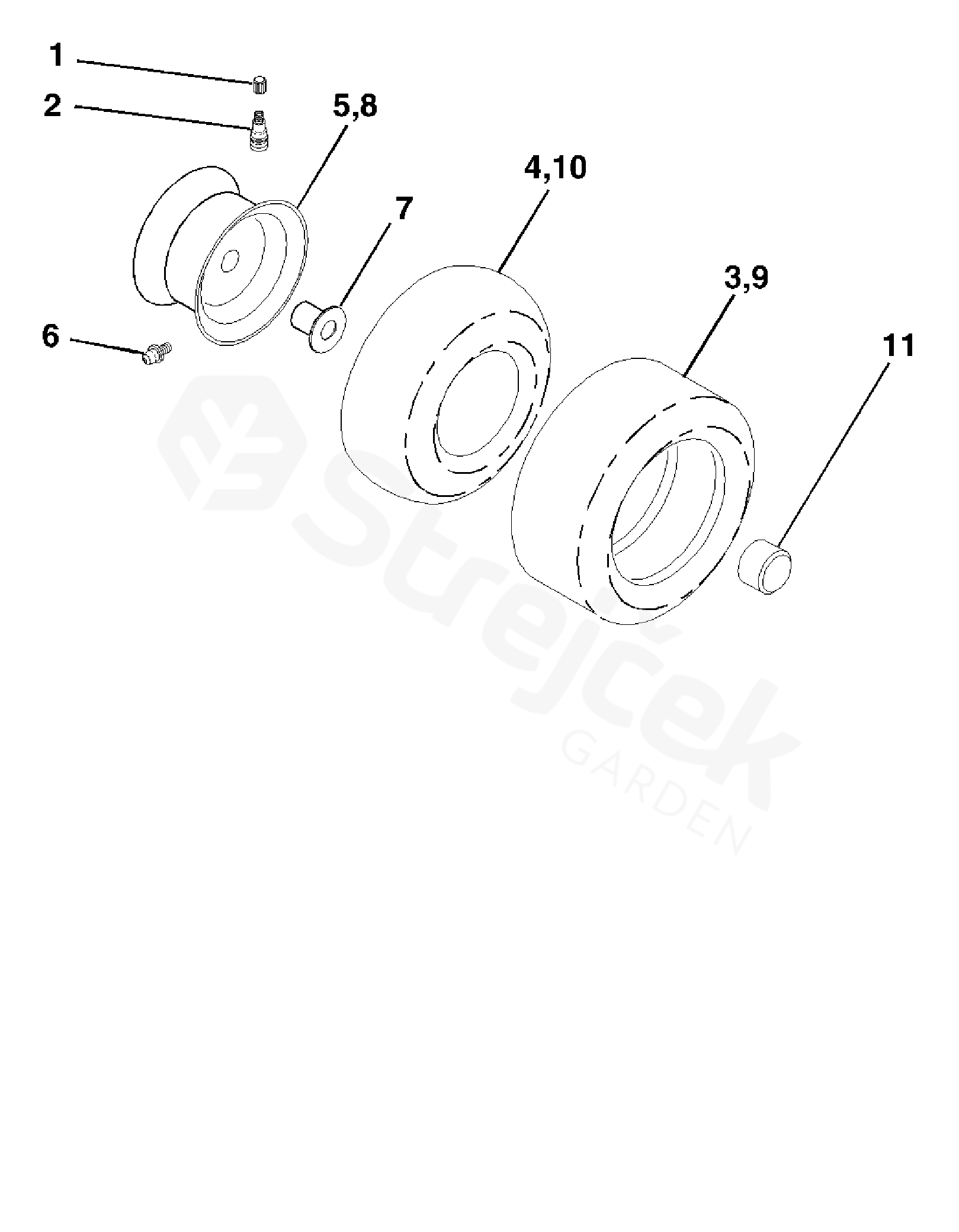 Spare Parts Partlist PR1742STD PR1742STD 2001 01 WHEELS TIRES spare-parts-partlist-pr1742std-pr1742std-2001-01-wheels-tires