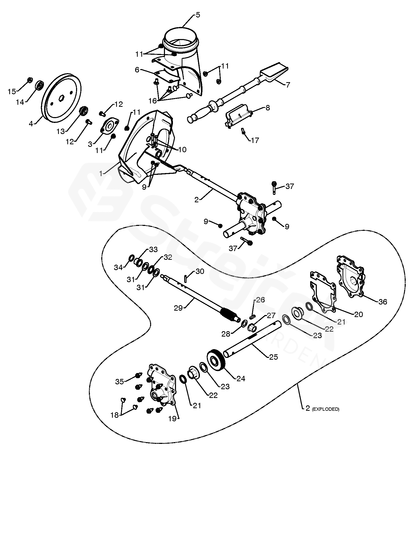 Spare parts - Partlist - 1830 SB 1830 SB 96193006500, 2010-08 - AUGER ...