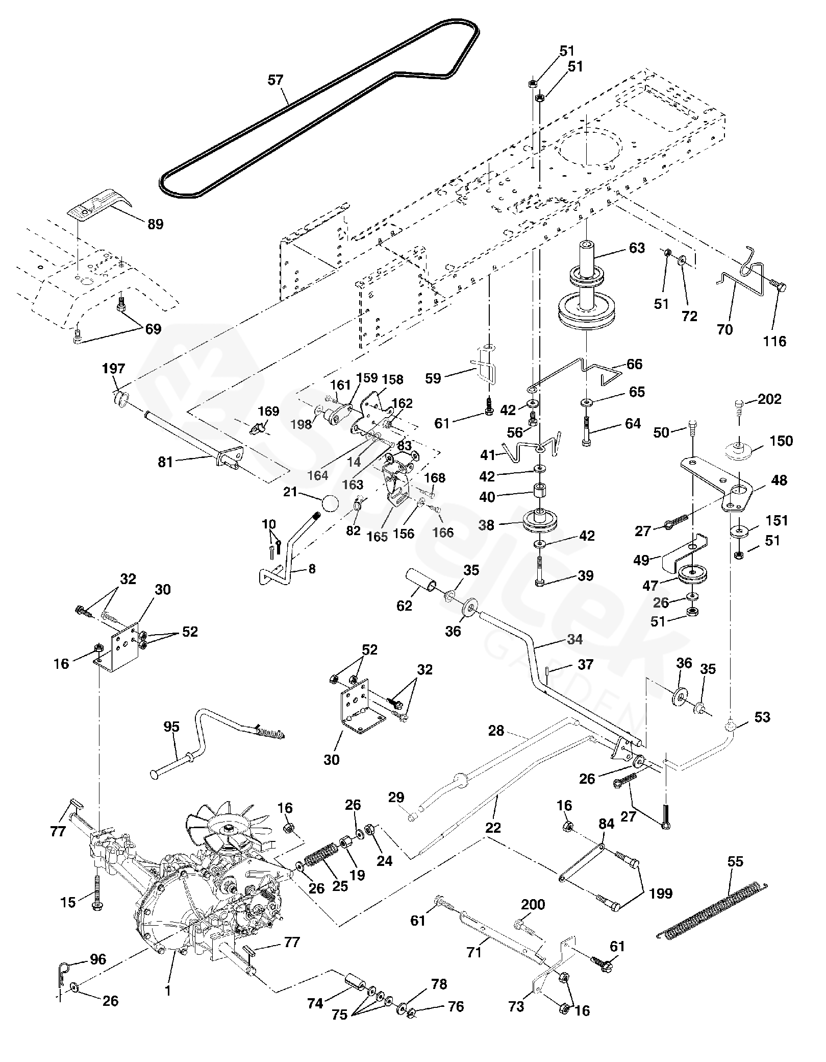 Spare parts - Partlist - PR185H42STB PR185H42STB, 2000-01 - DRIVE ...