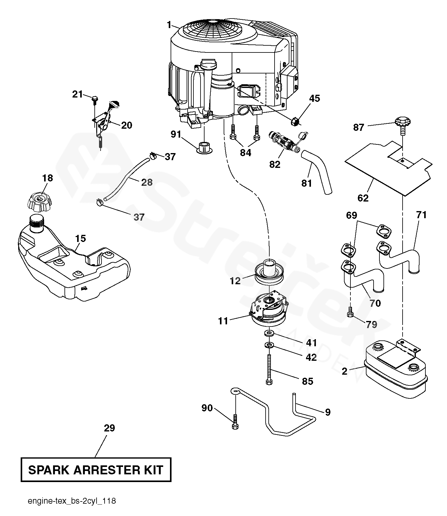 Spare parts - Partlist - M23-48T M23-48T, 290830, 2013-02 - ENGINE ...