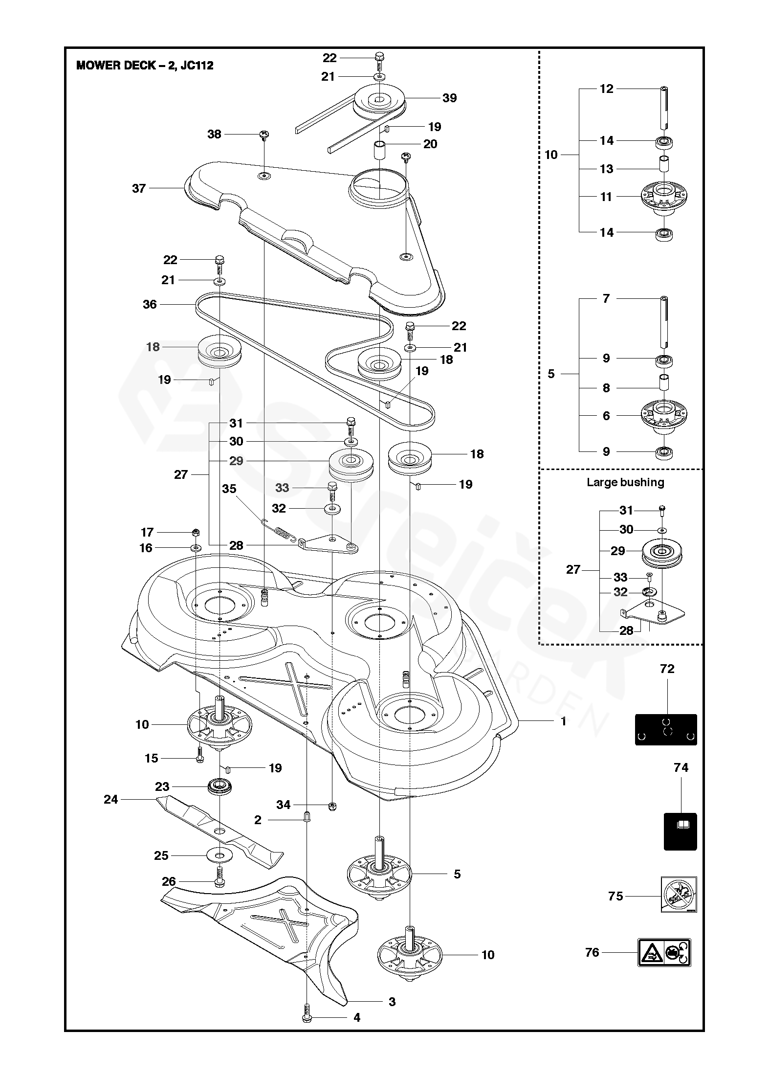 spare-parts-partlist-jonsered-fr-2218-fa-4x4-jonsered-fr-2218-fa