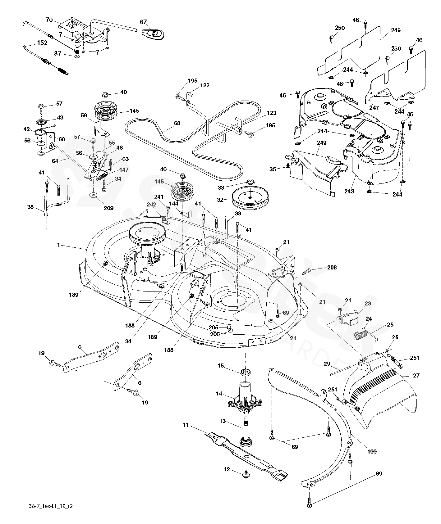 Spare parts - Partlist - LT 2313 LT 2313, 96041037300, 2014-06 - MOWER ...