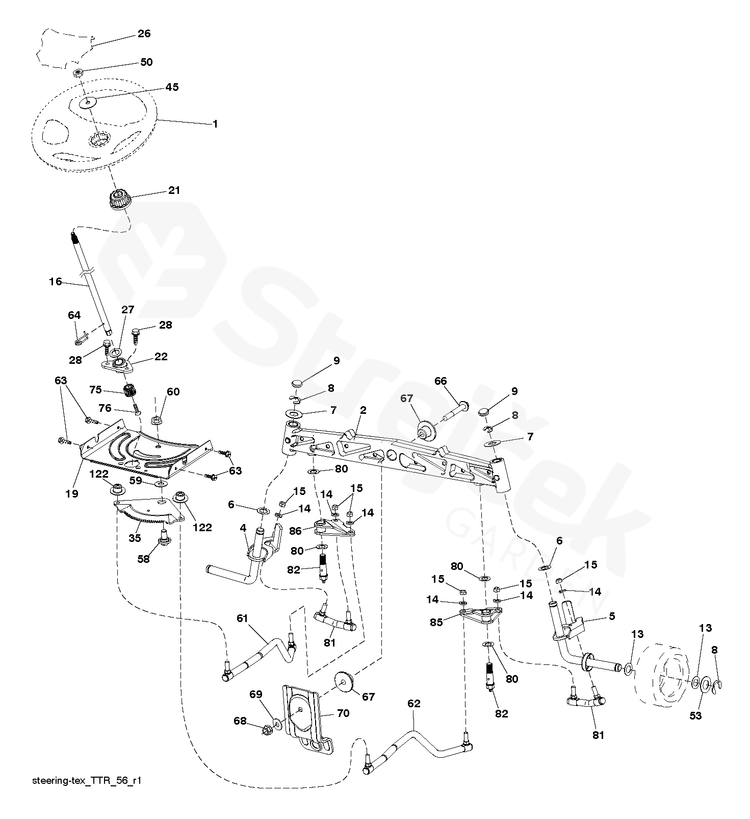 Spare parts - Partlist - TC 338 TC 338, 96051012800, 2014-07 - STEERING ...