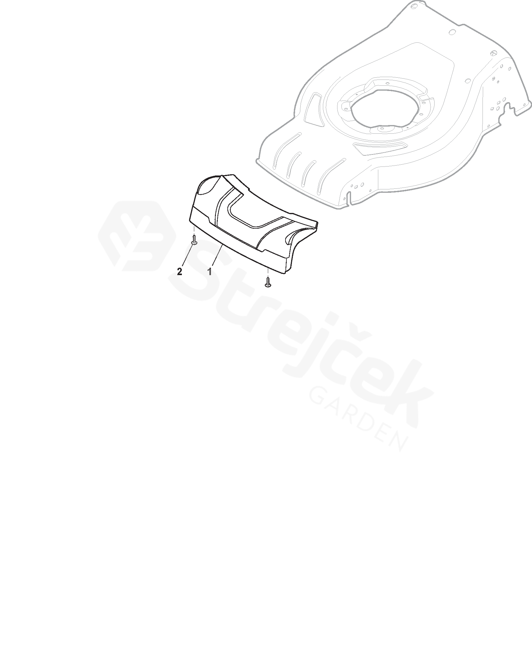 Lama Di Ricambio Per Tosaerba 51 Cm 20" Per MrGardener Mr - Foto 2