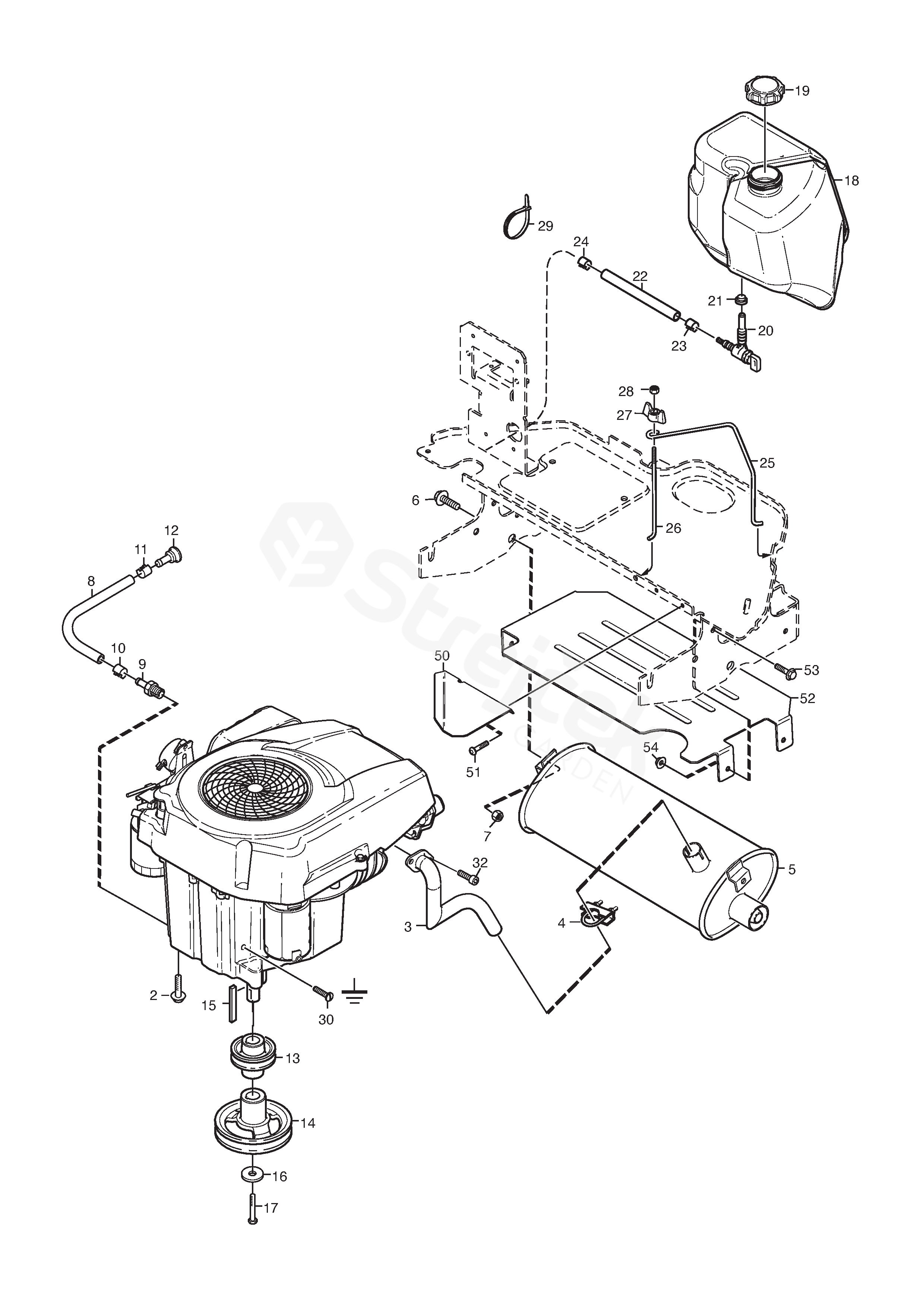 Spare Parts - Partlist - Park Prestige 4wd Park Prestige 4wd (2009 