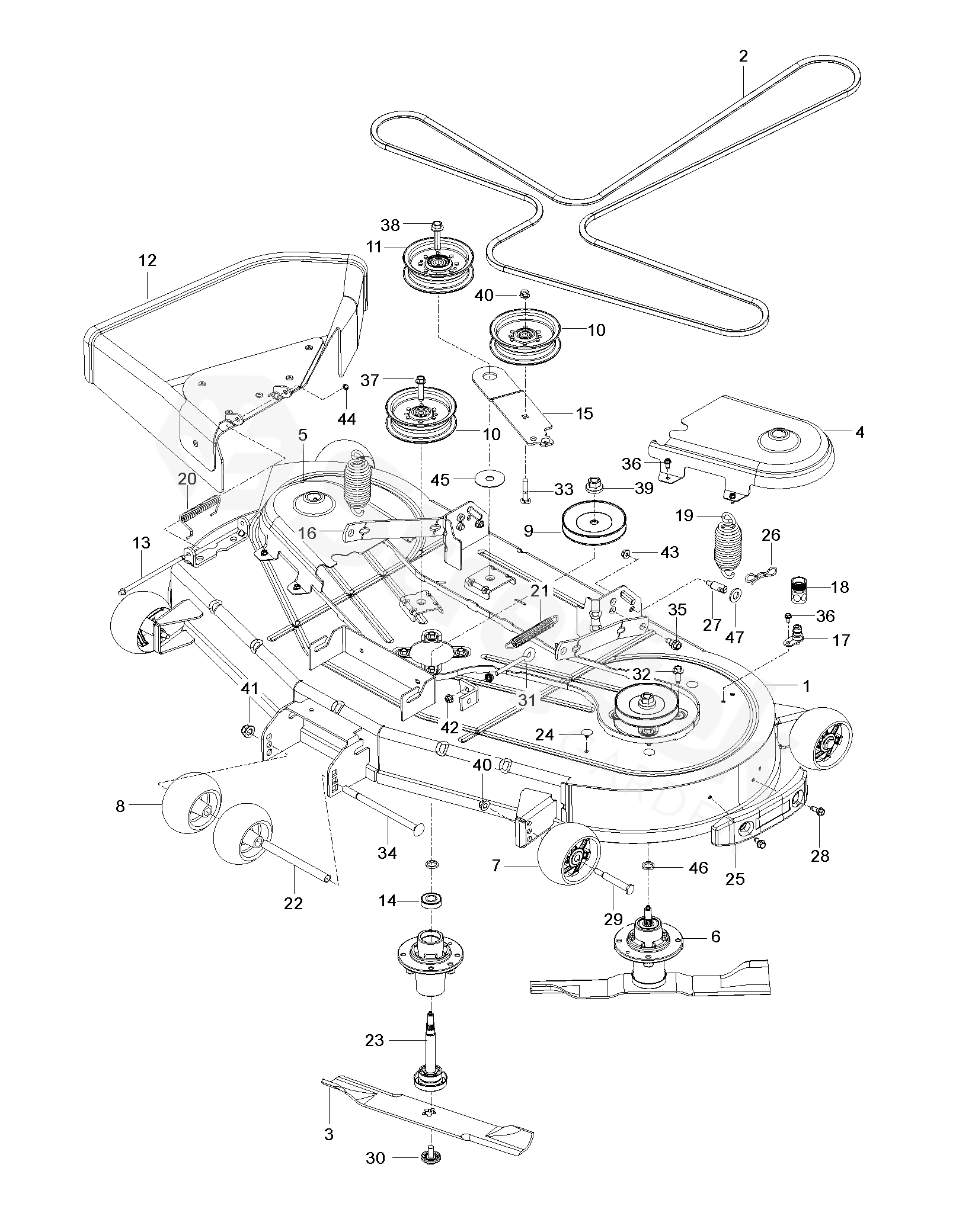 Spare parts - Partlist - Z 254F Z 254F, 967680901-00, 2018-01 - MOWER ...