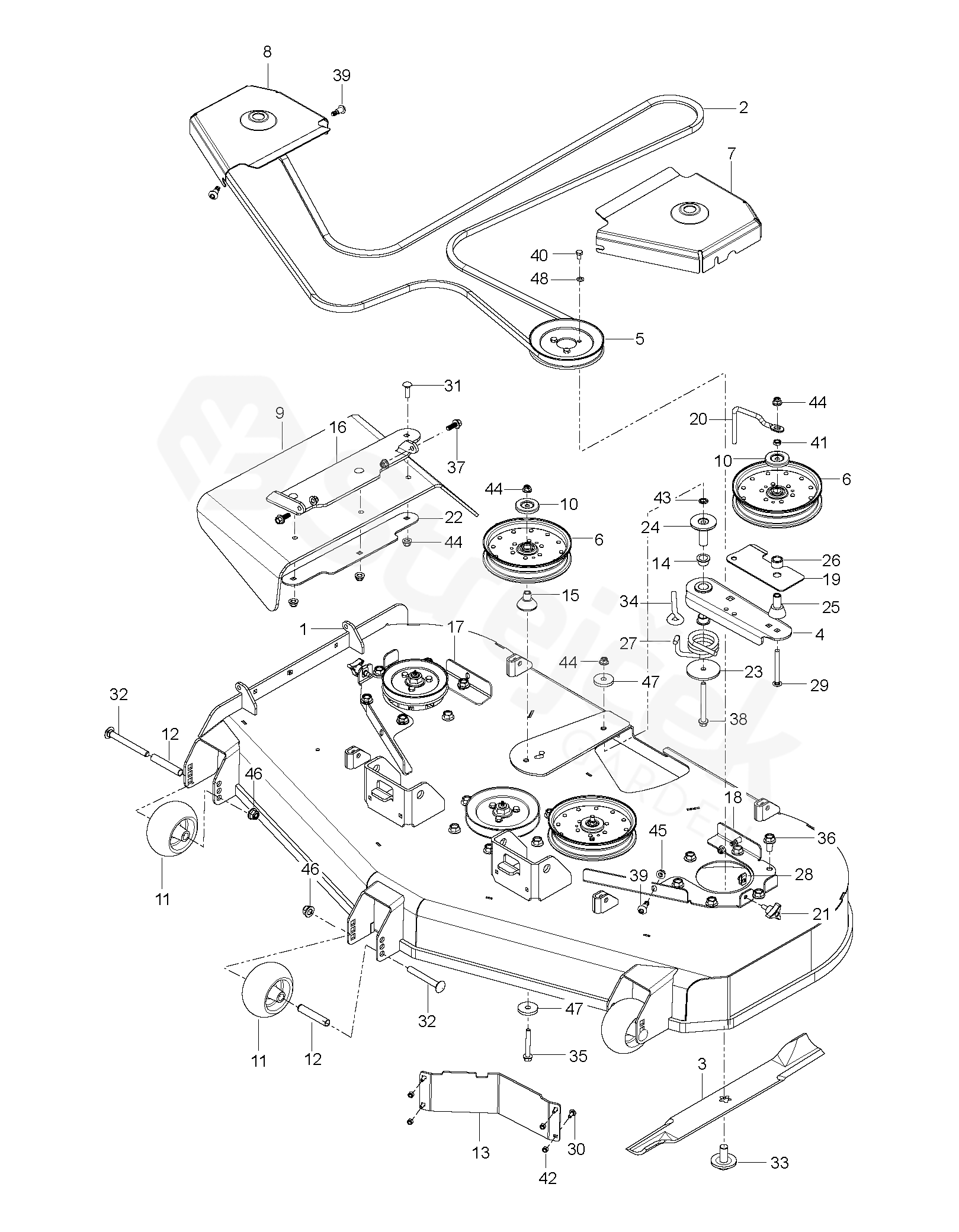 Spare parts - Partlist - Z 560 Z 560, 967678401-00, 2017-09 - MOWER ...