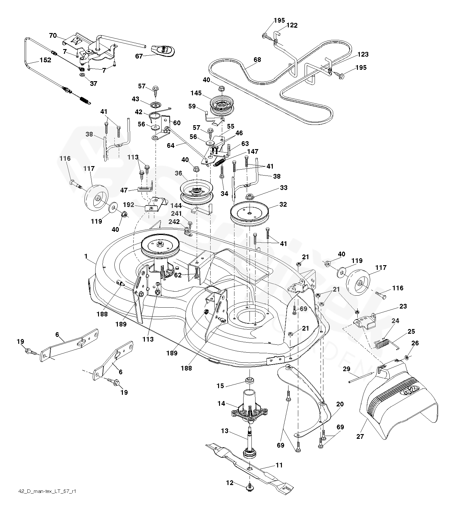 Spare parts - Partlist - LT 2217 A LT2217A, 96041011306, 2013-05 ...