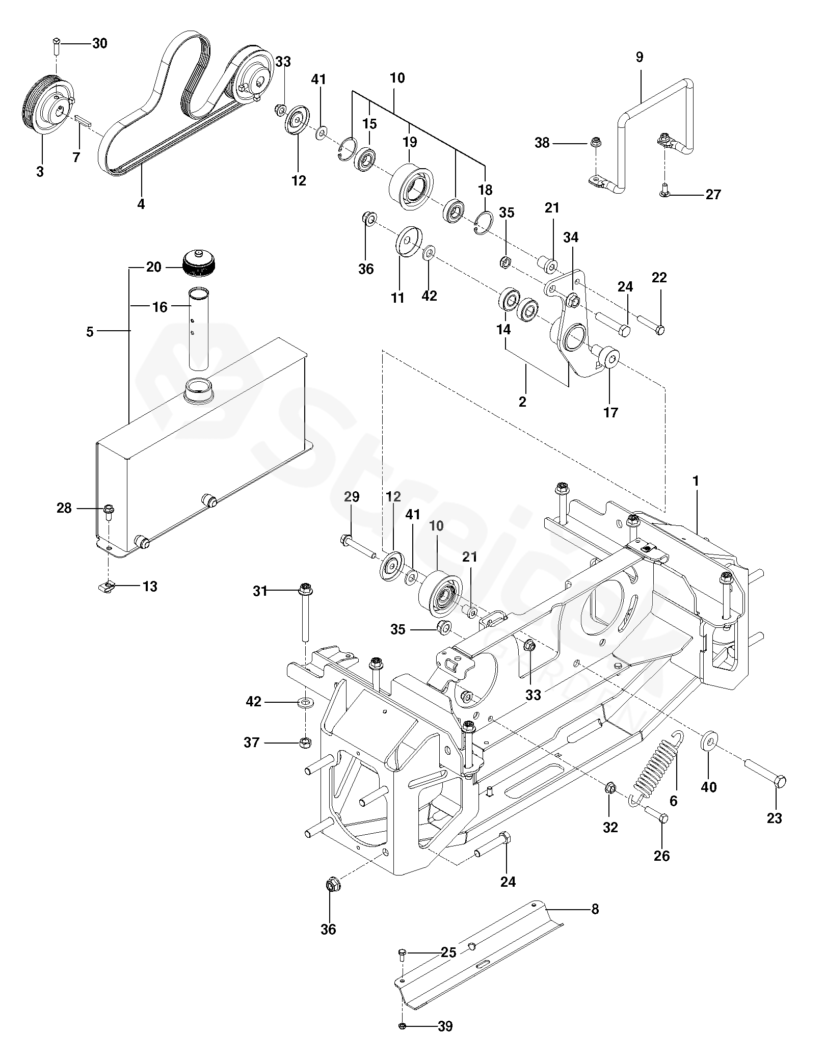 Spare Parts - Partlist - Pz 29d Ce Pz29d Ce, 966616701, 2012-02 