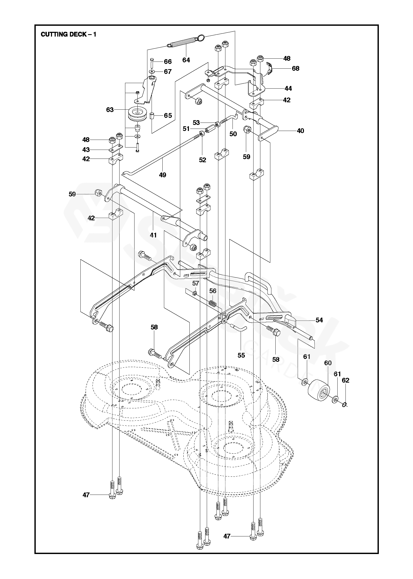 Spare parts - Partlist - M125-94FH M125-94FH, 967028402, 2018 - MOWER ...