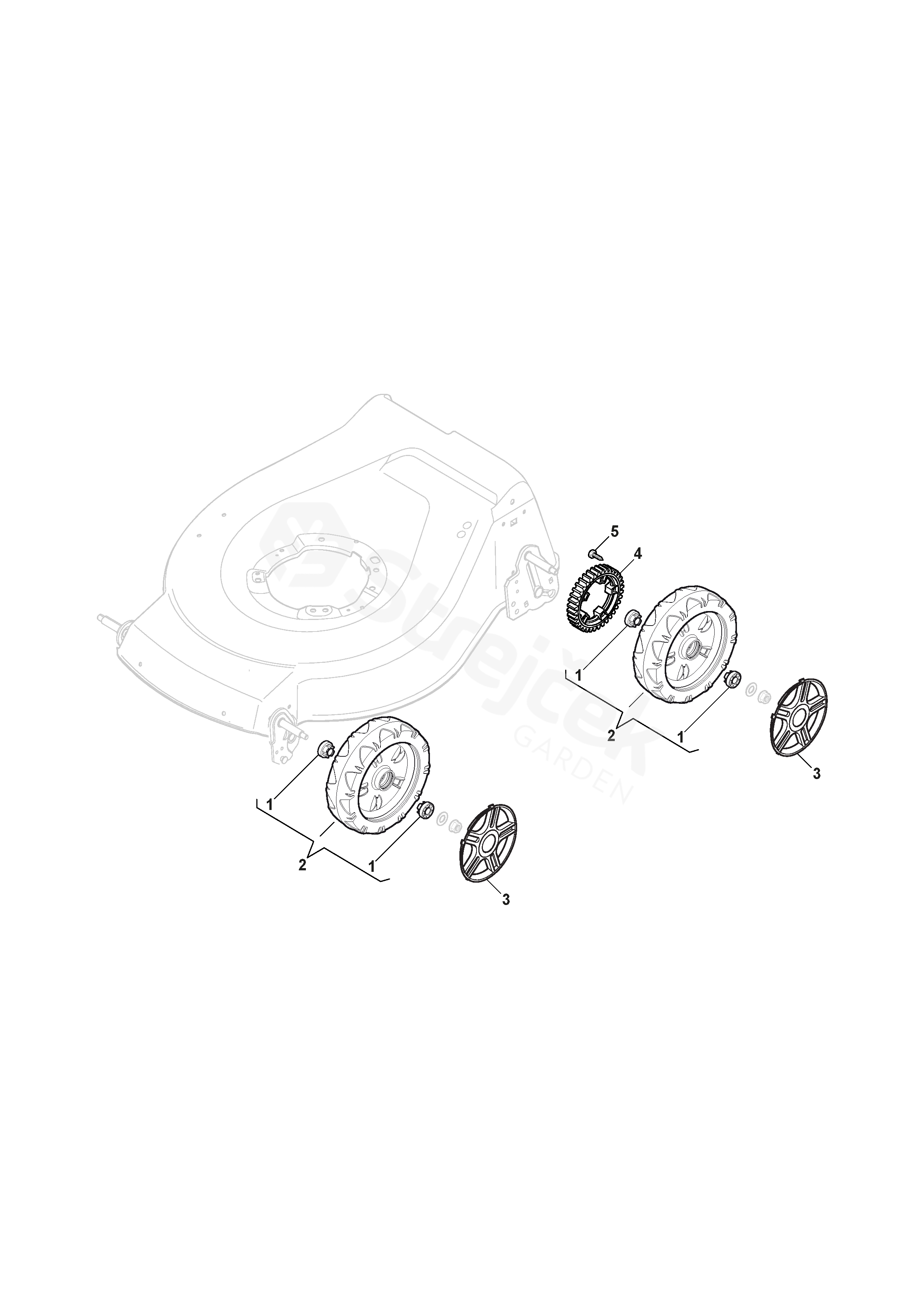 Spare Parts - Partlist - NT 484 - B NT 484 - B (2011) - Wheels And Hub ...