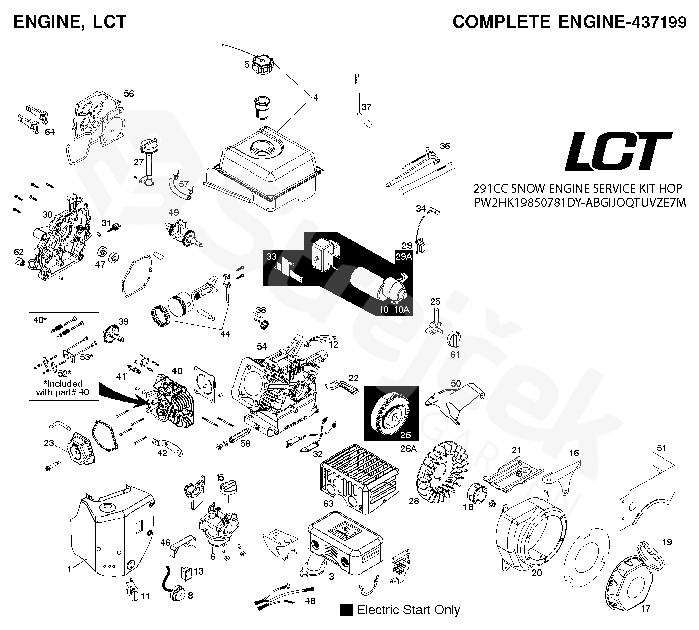 Lct Engines 208cc