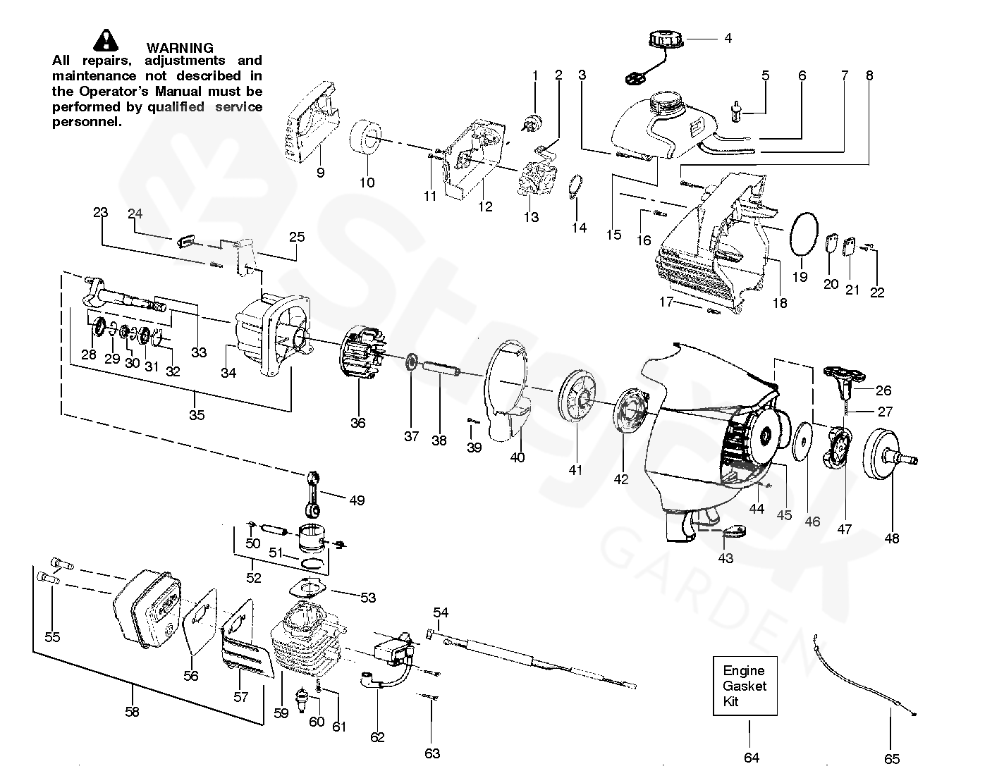 Spare parts - Partlist - MT320CLS MT320 CLS, 2010-06 - ENGINE