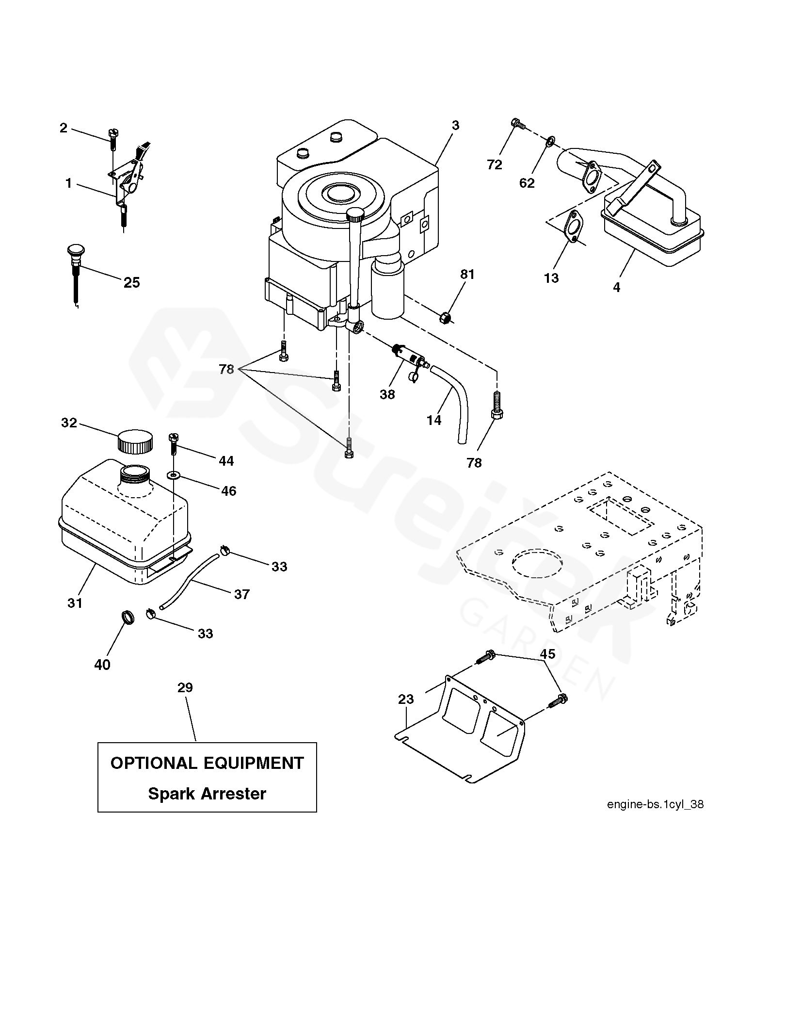 Spare parts - Partlist - M13592RB M13592RB, 96061012402, 2007-03 ...