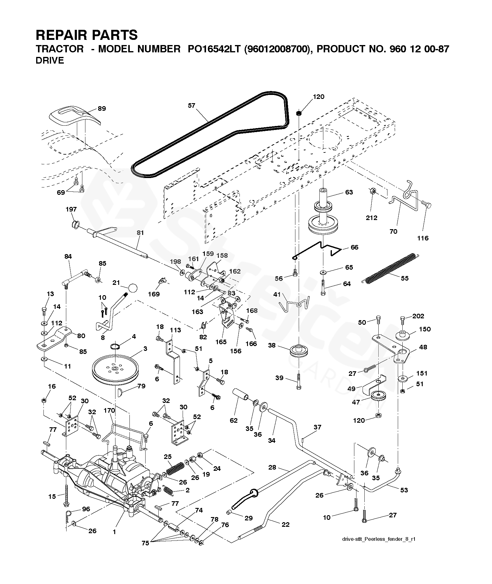 Spare parts - Partlist - PO16542LT PO16542LT, 96012008700, 2008-10 ...