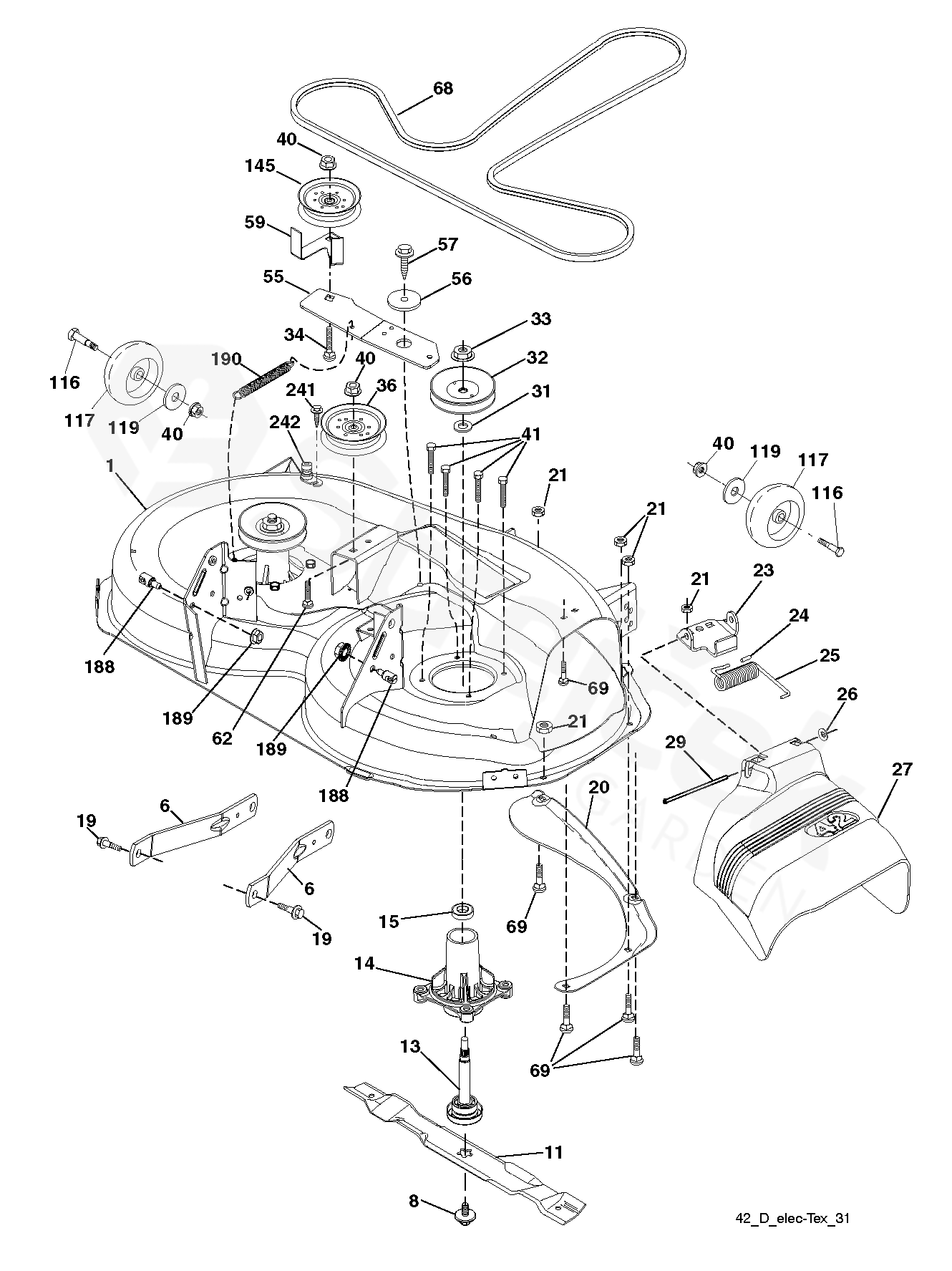 Spare parts - Partlist - LT 2218 A LT 2218 A, 96041010505, 2011-08 ...