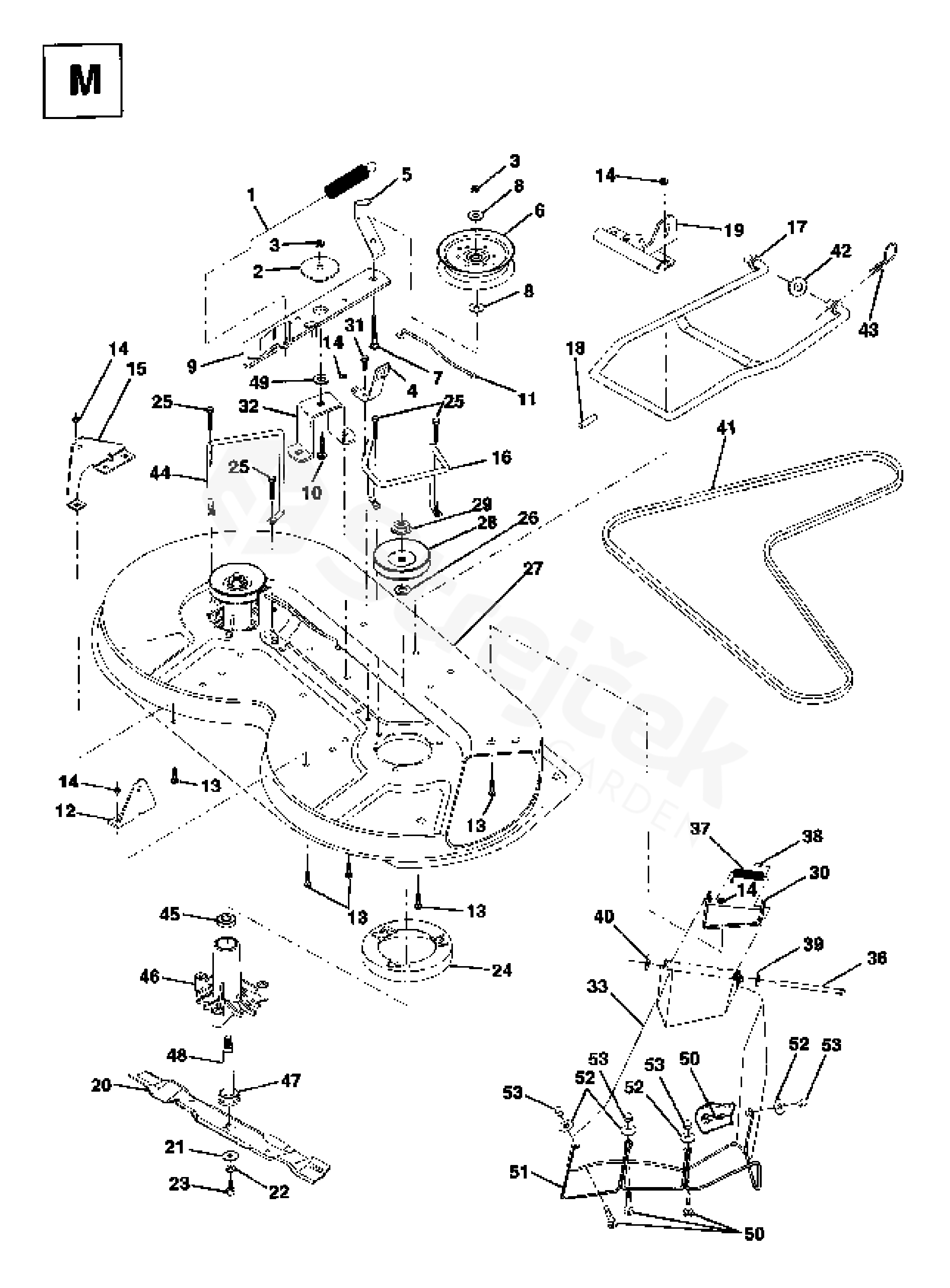 Sears Lt3000 Mower Parts